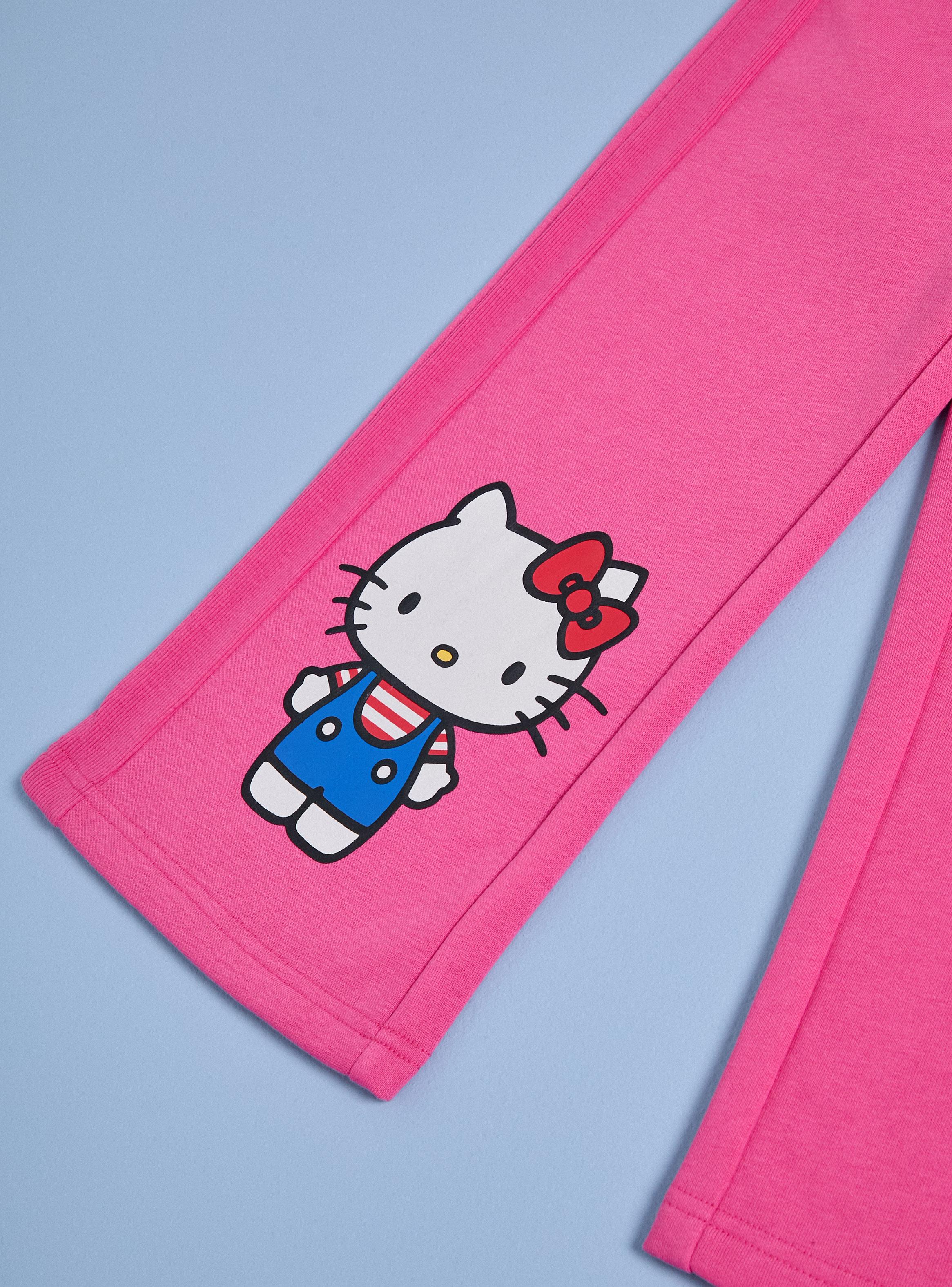 Pantalón de Buzo Estampado Inferior Hello Kitty-3