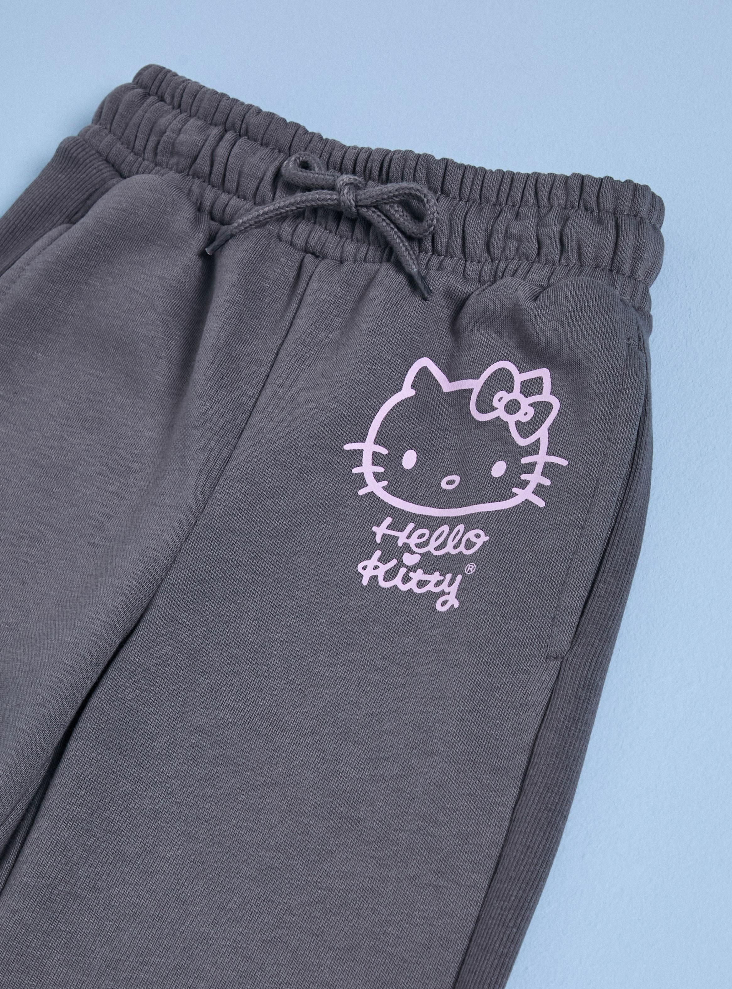Pantalón de Buzo Estampado Superior Hello Kitty-3