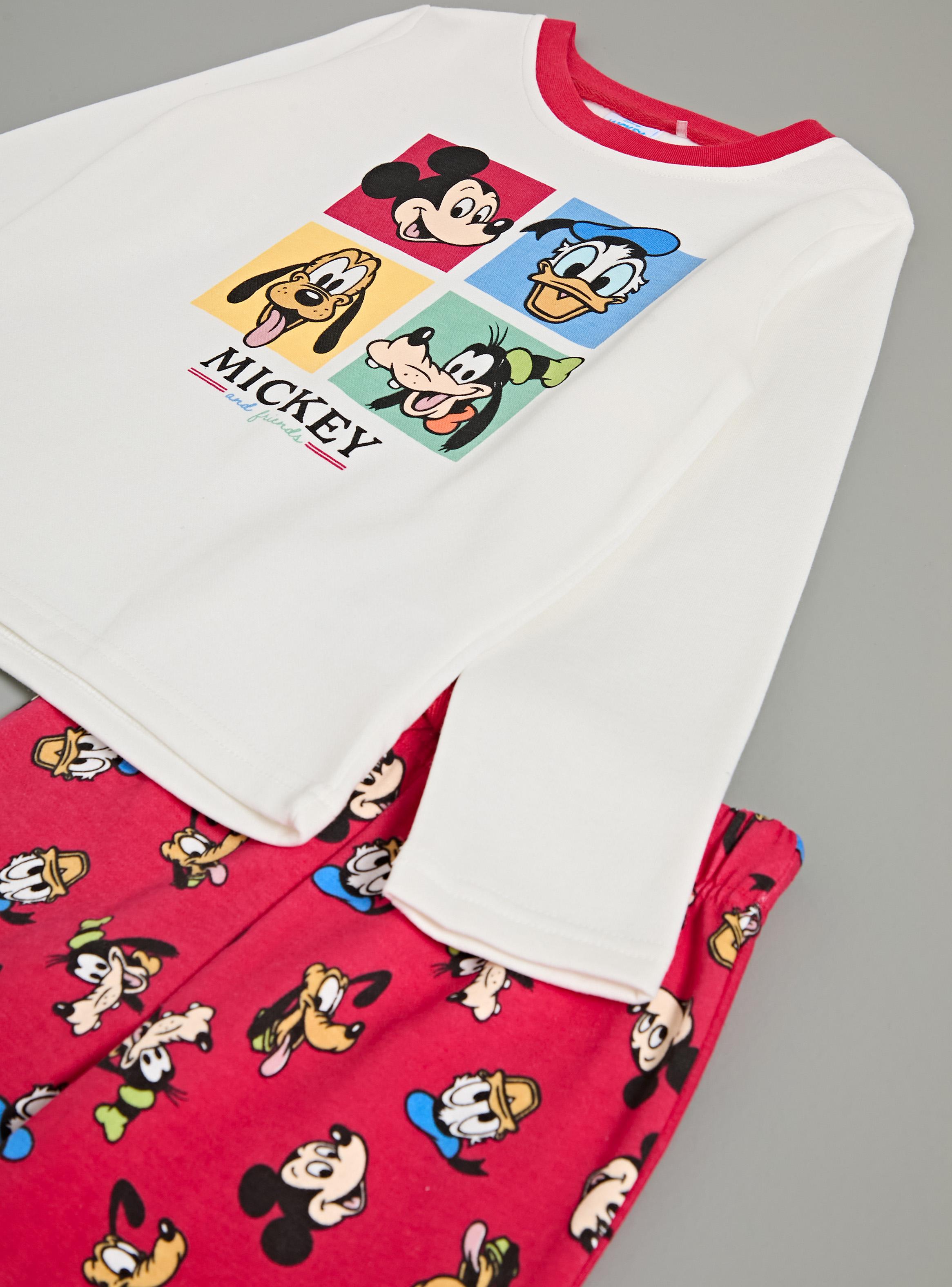 Pijama Estampado Mickey Donald Pluto Goofy Retro-3