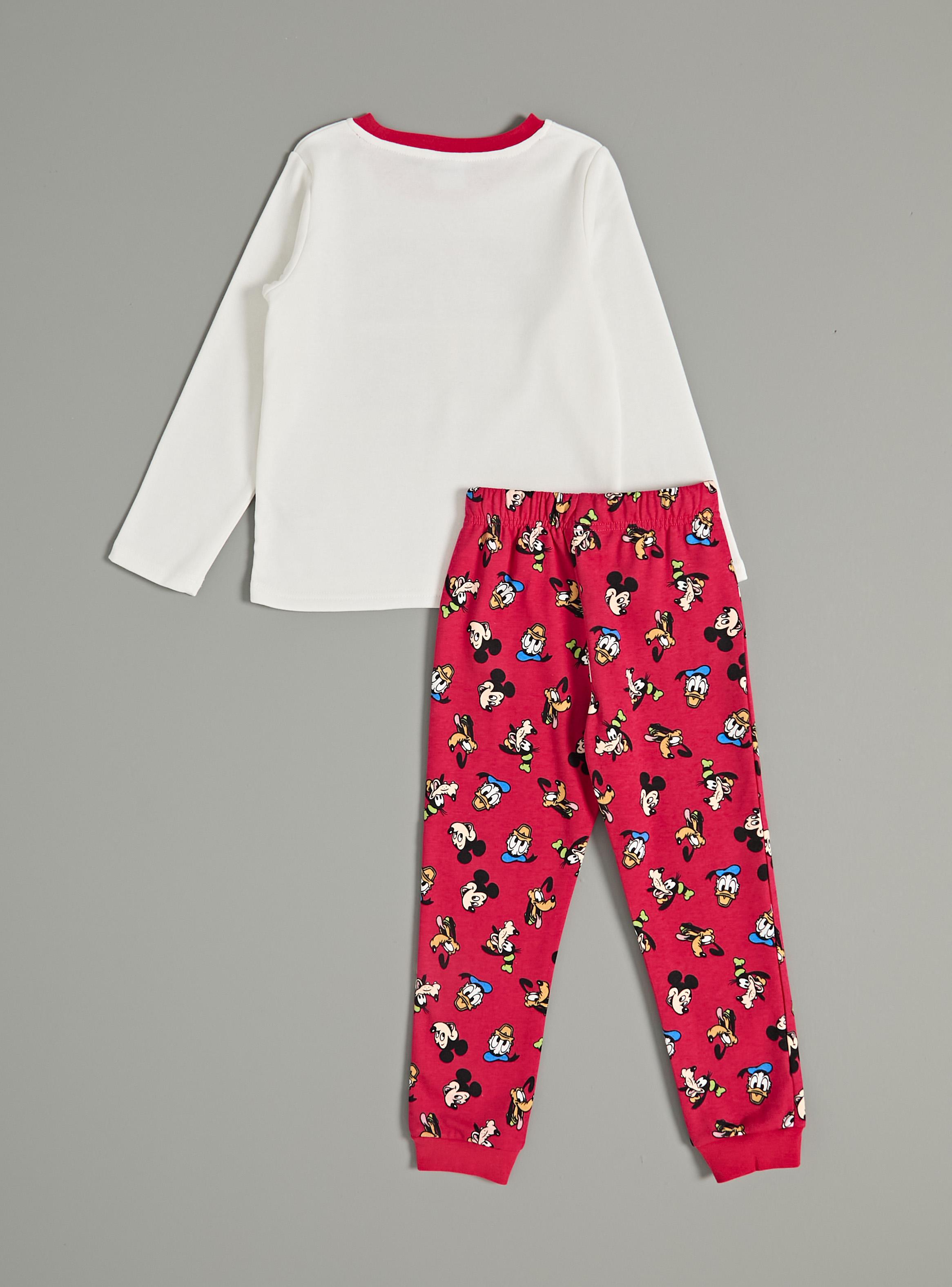 Pijama Estampado Mickey Donald Pluto Goofy Retro-2