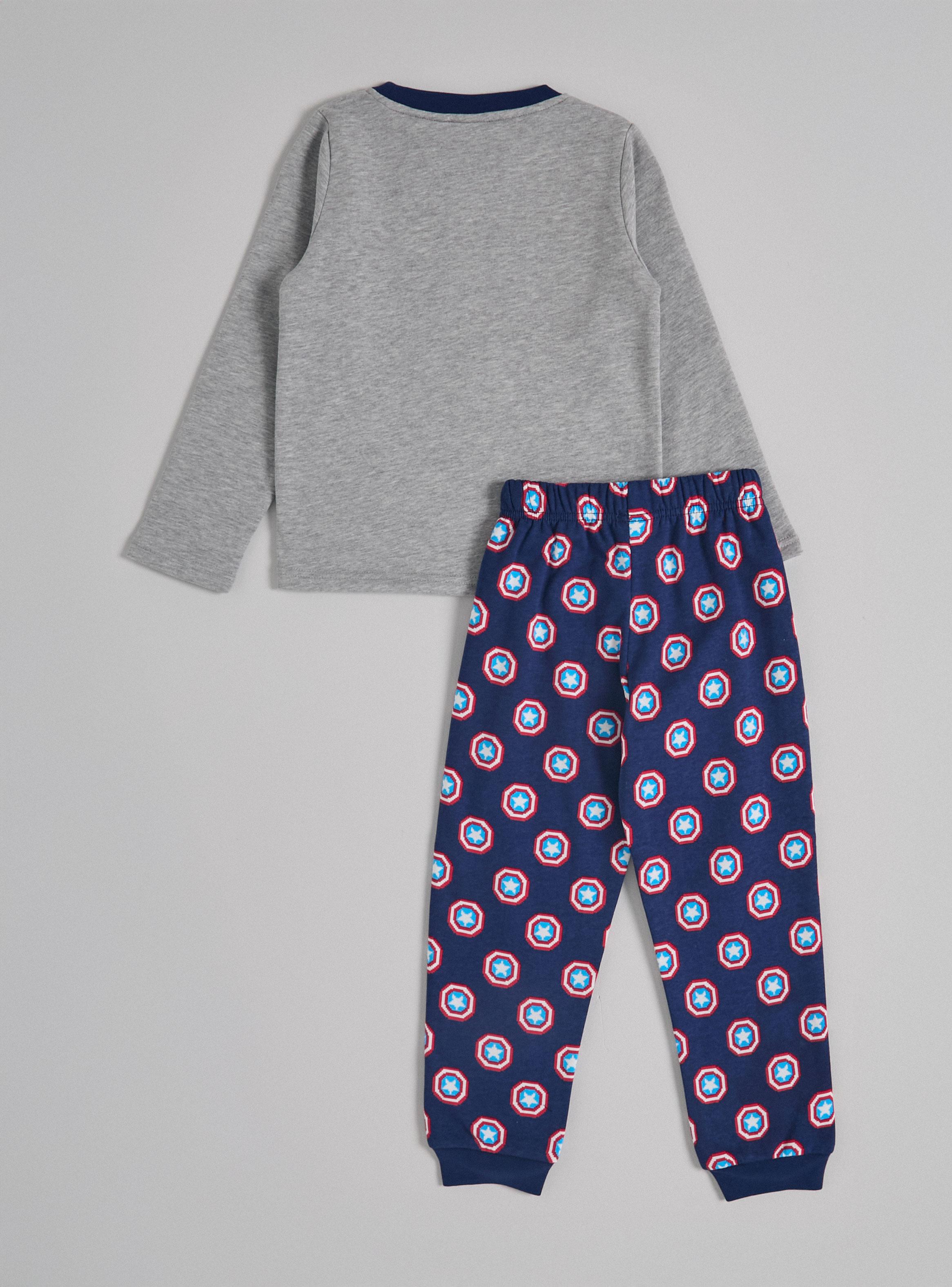 Pijama Estampado Capitán América con Escudo-2