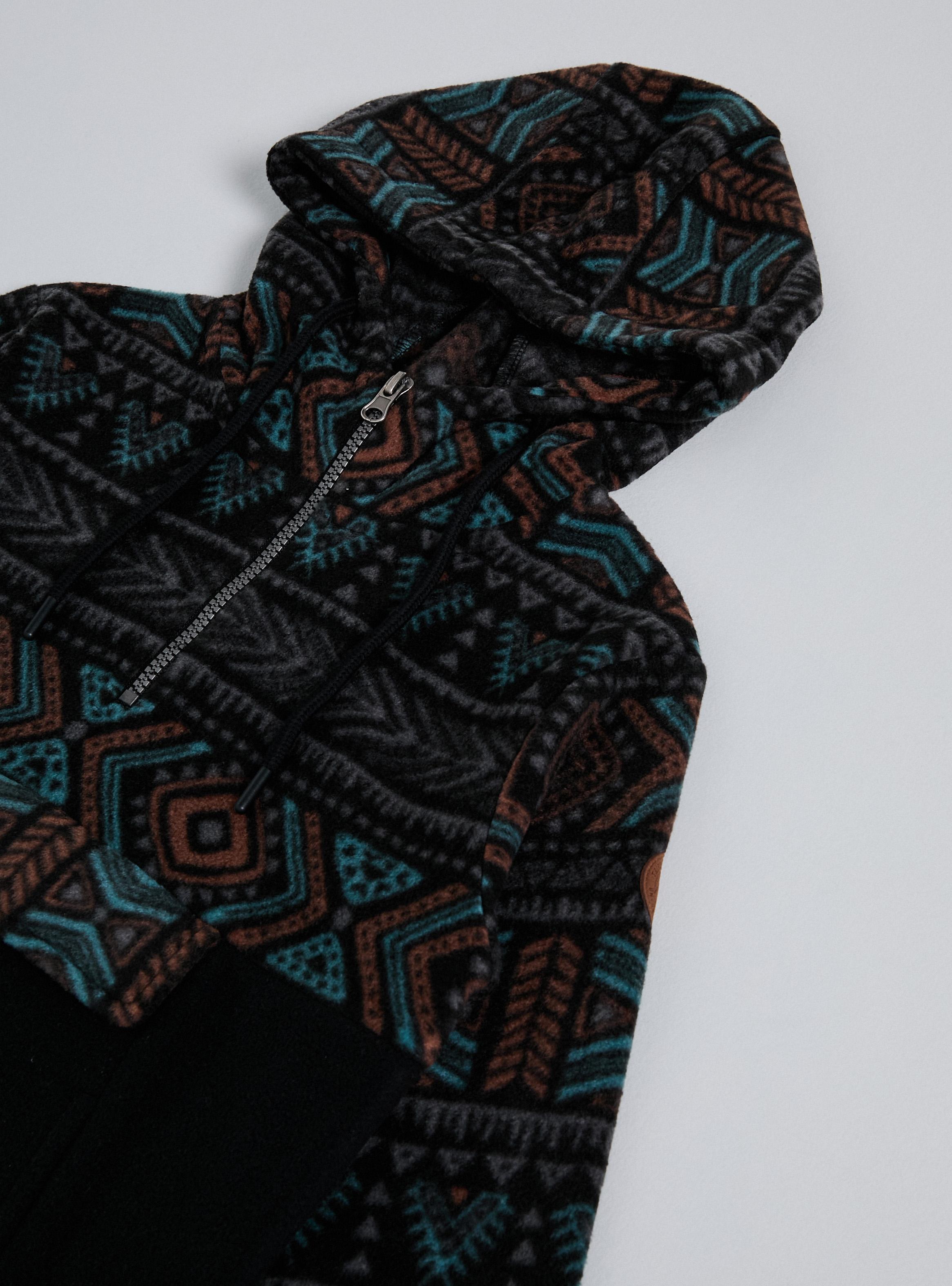 Polerón Polar Micropolar Bloque Estampado-3