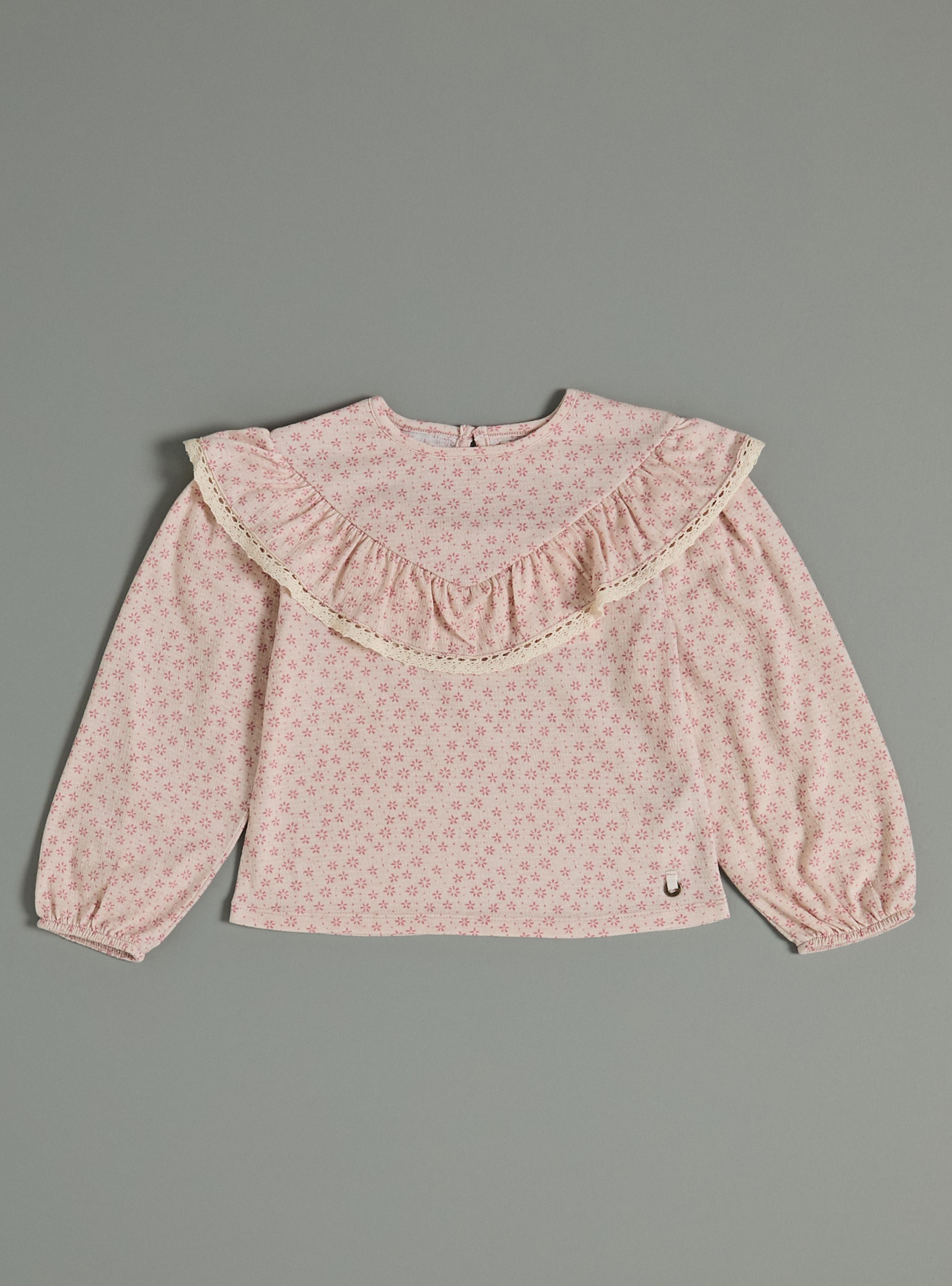 Polera con Vuelo Grande Full Estampada-1