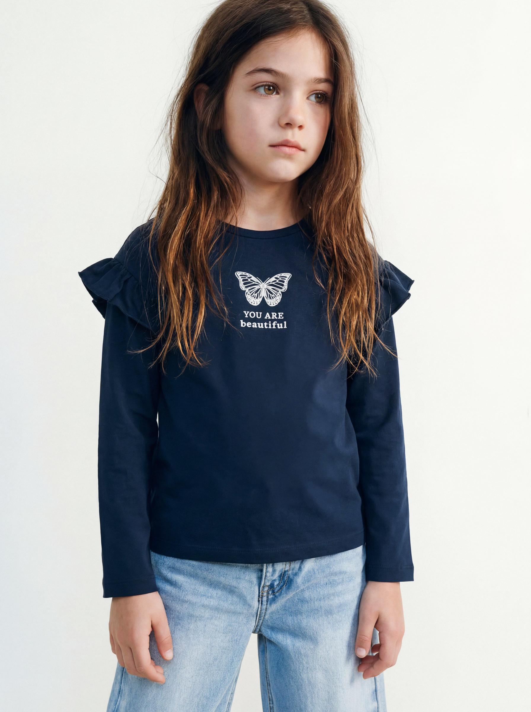 Polera Básica Estampado Central Niña-0