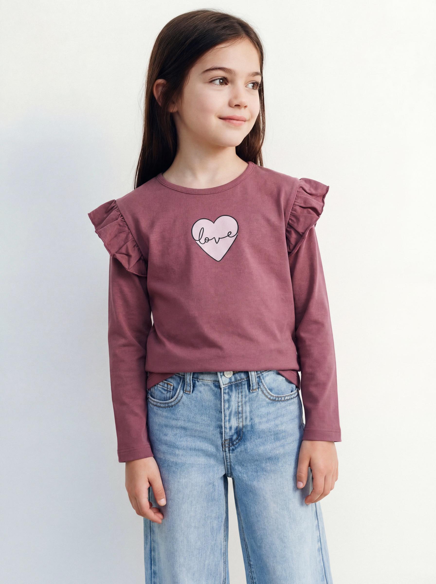 Polera Básica Estampado Central Niña-0