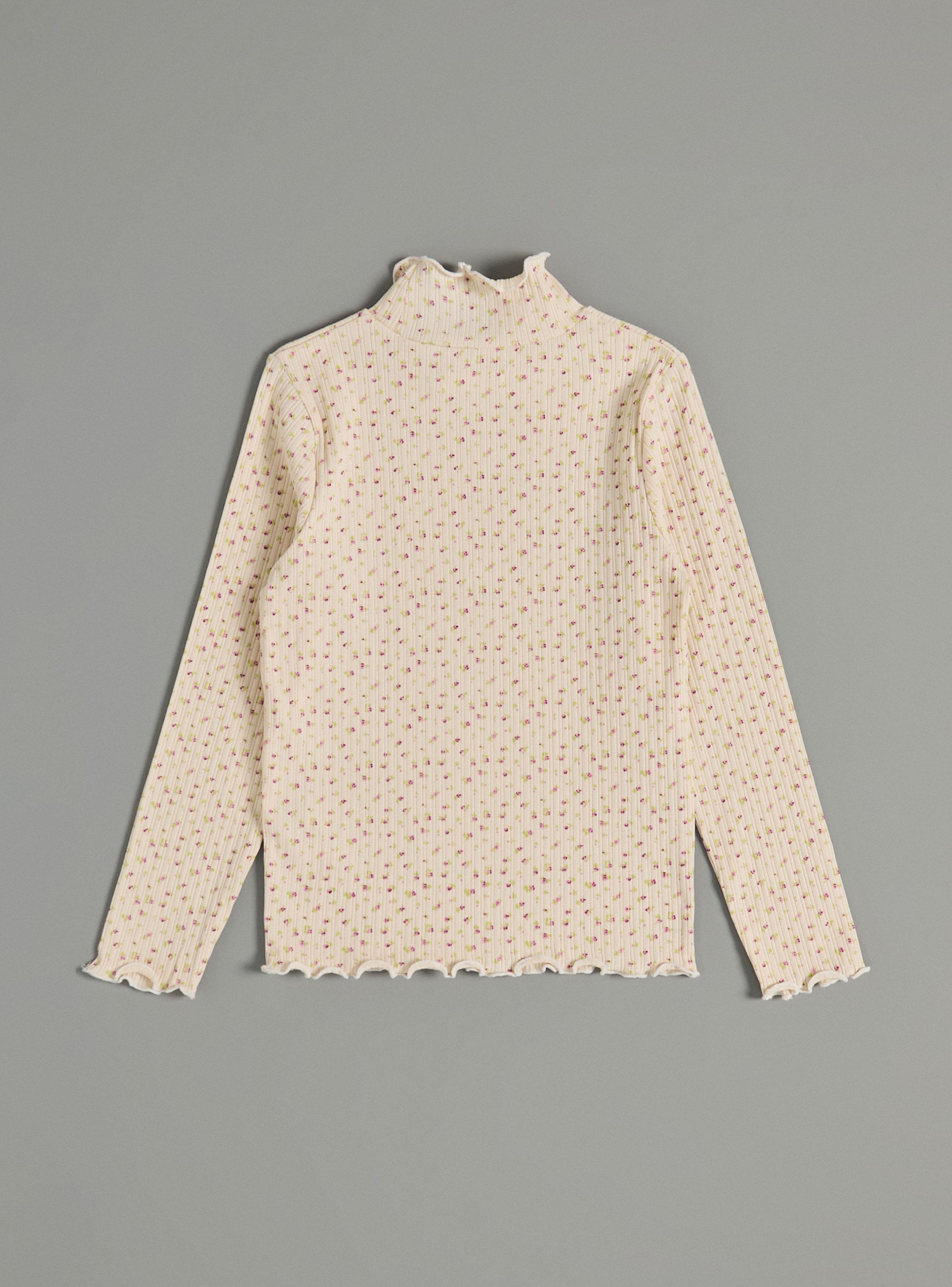 Polera Beatle Rib Estampada Niña-2