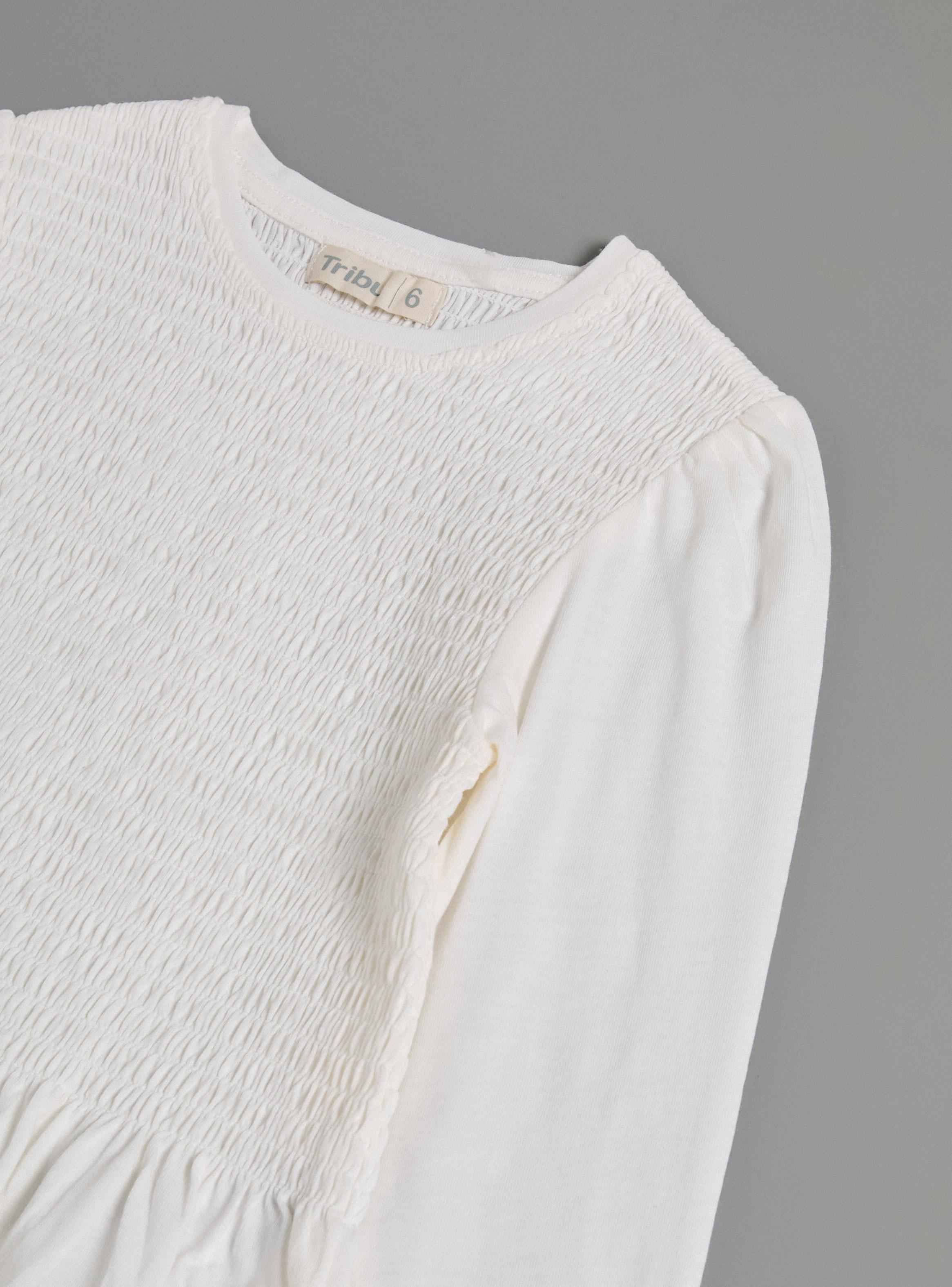 Polera Panal Lisa con Vuelos Abajo-3