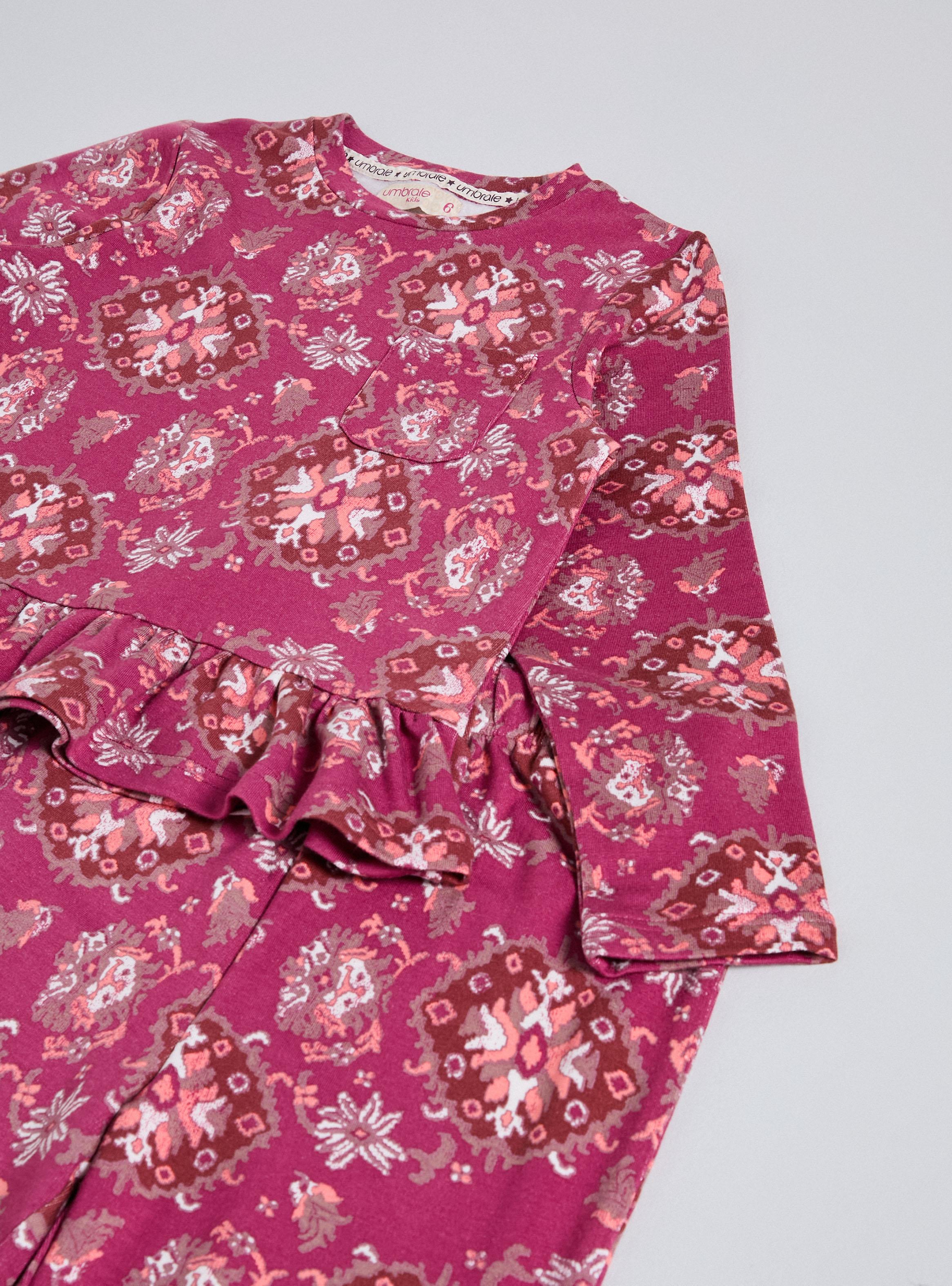 Pijama Full Estampado Tela Fluida y Vuelito Día de la Madre-3