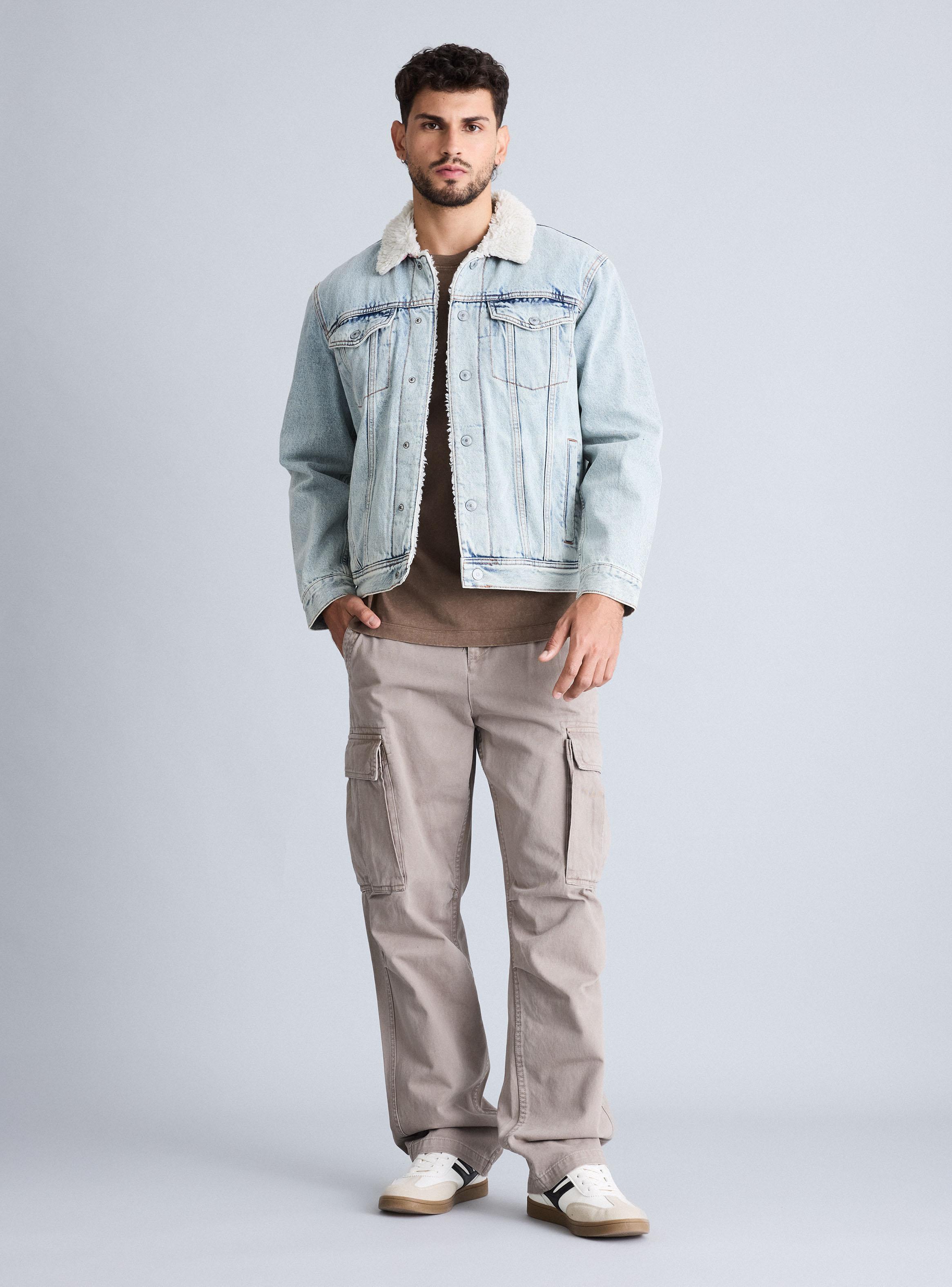 Chaqueta Trucker Jeans Cuello-4