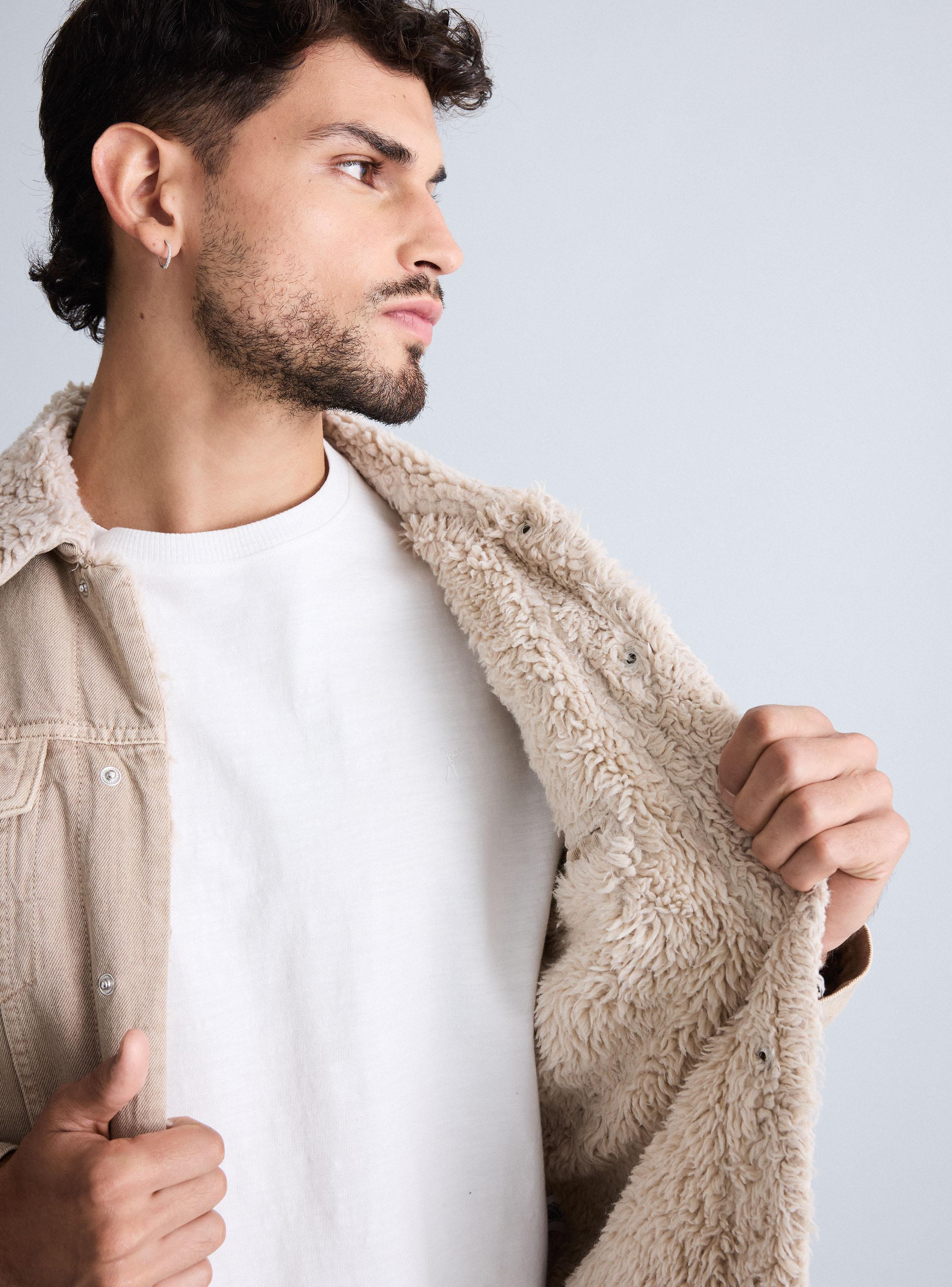 Chaqueta Trucker Jeans Bolsillos-3