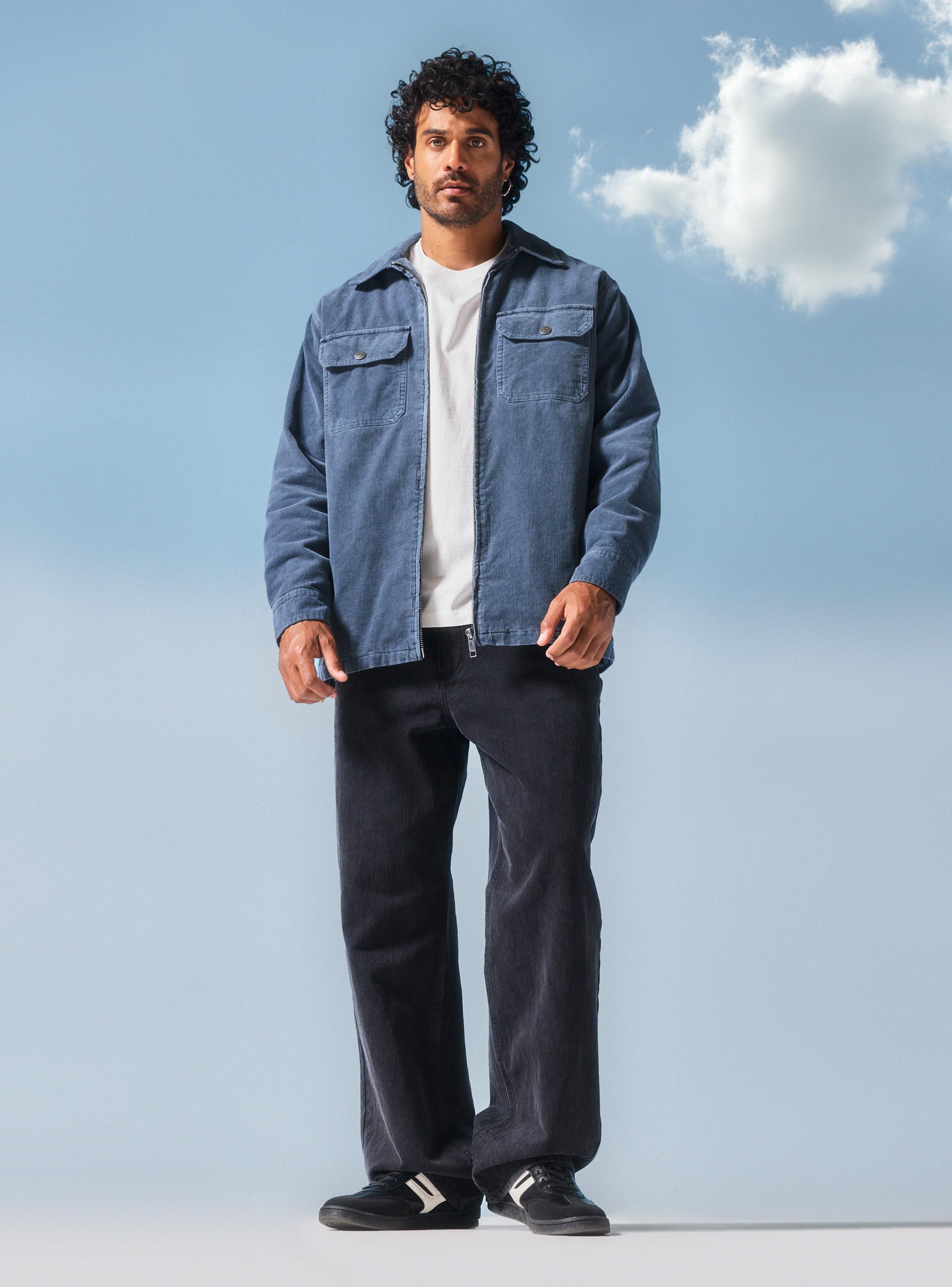 Chaqueta Cotelé Lavada-4