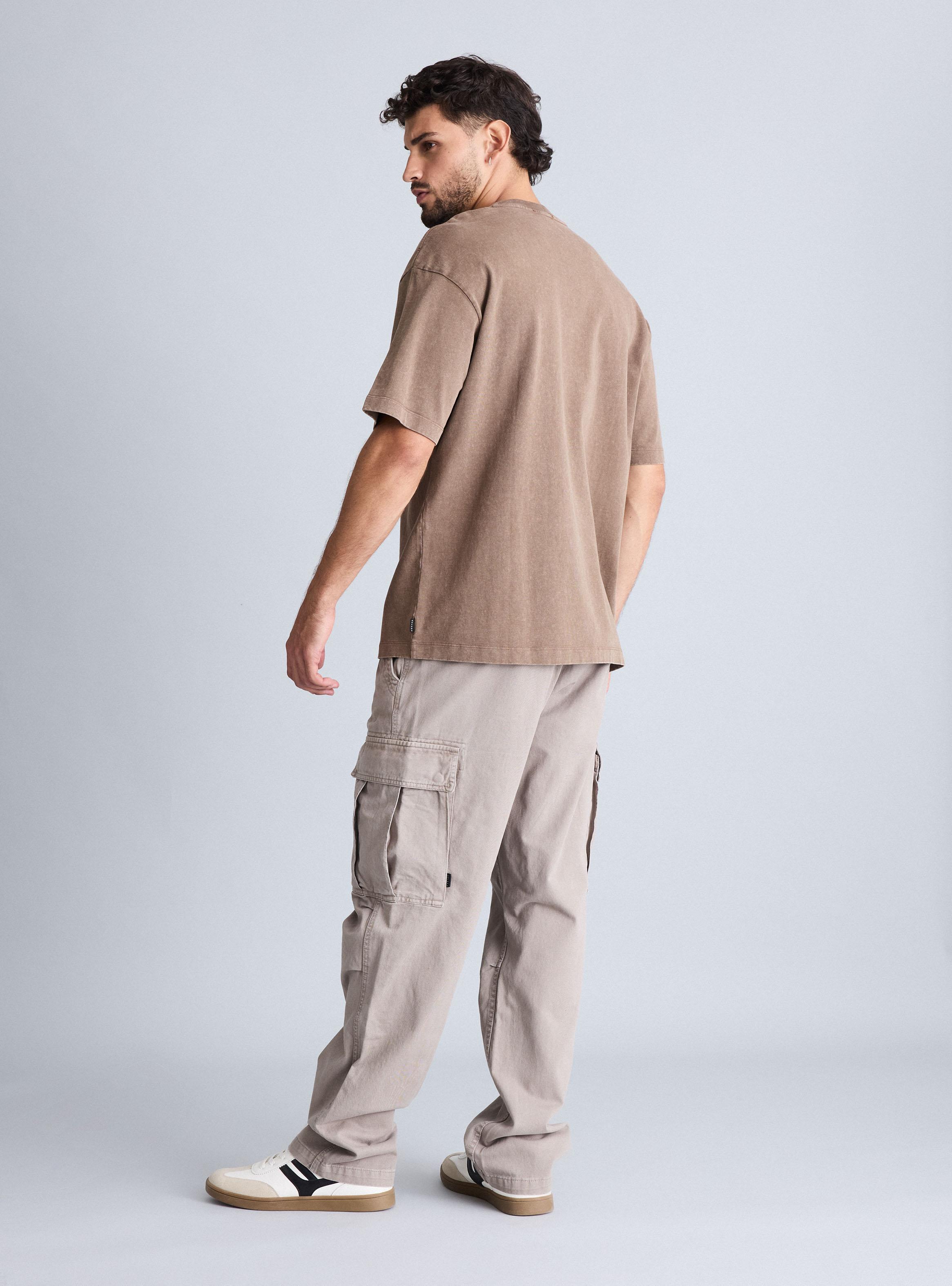 Polera Manga Corta Oversize con Proceso-5