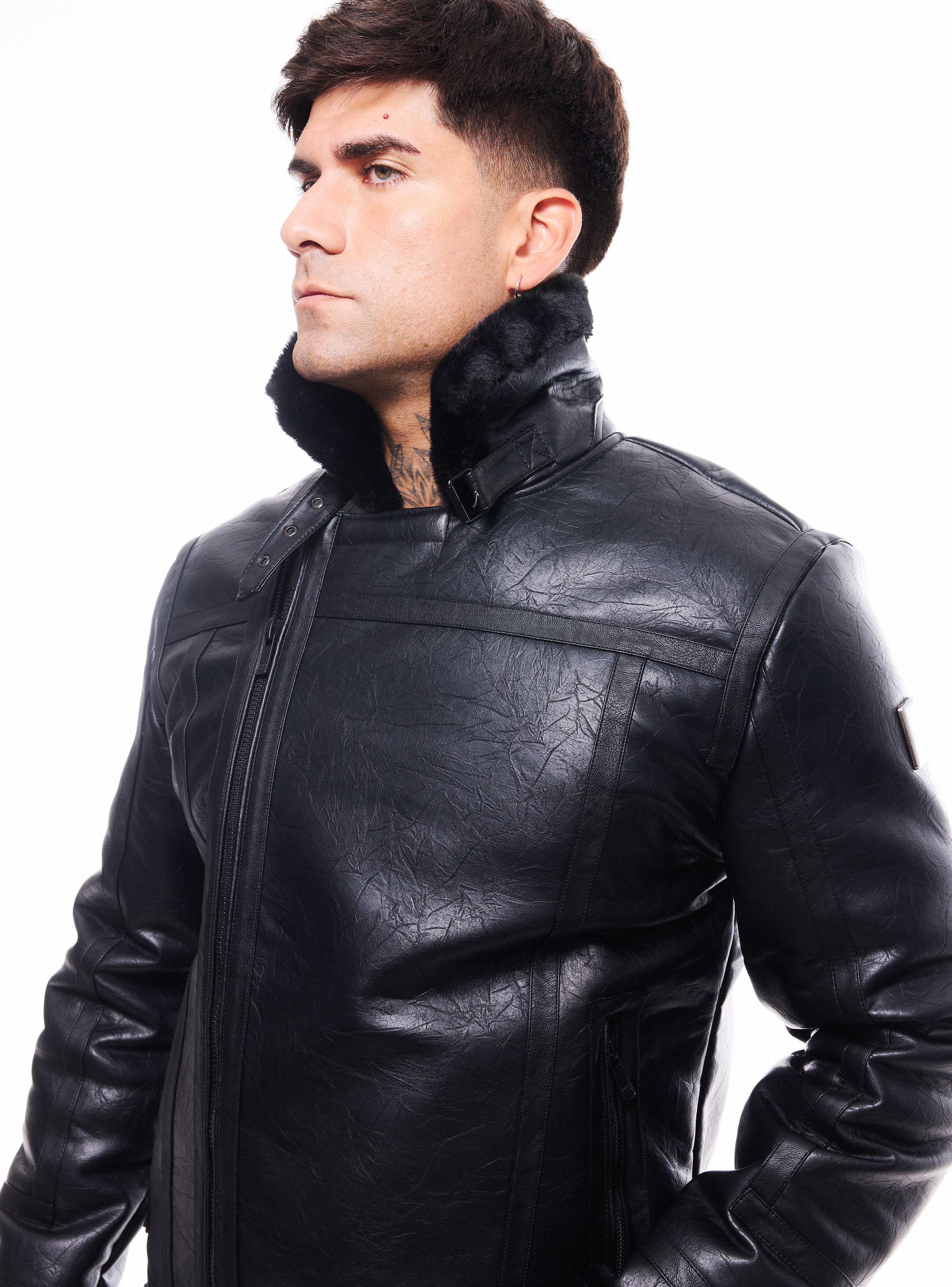 Chaqueta Aviadora Con Chiporro-3