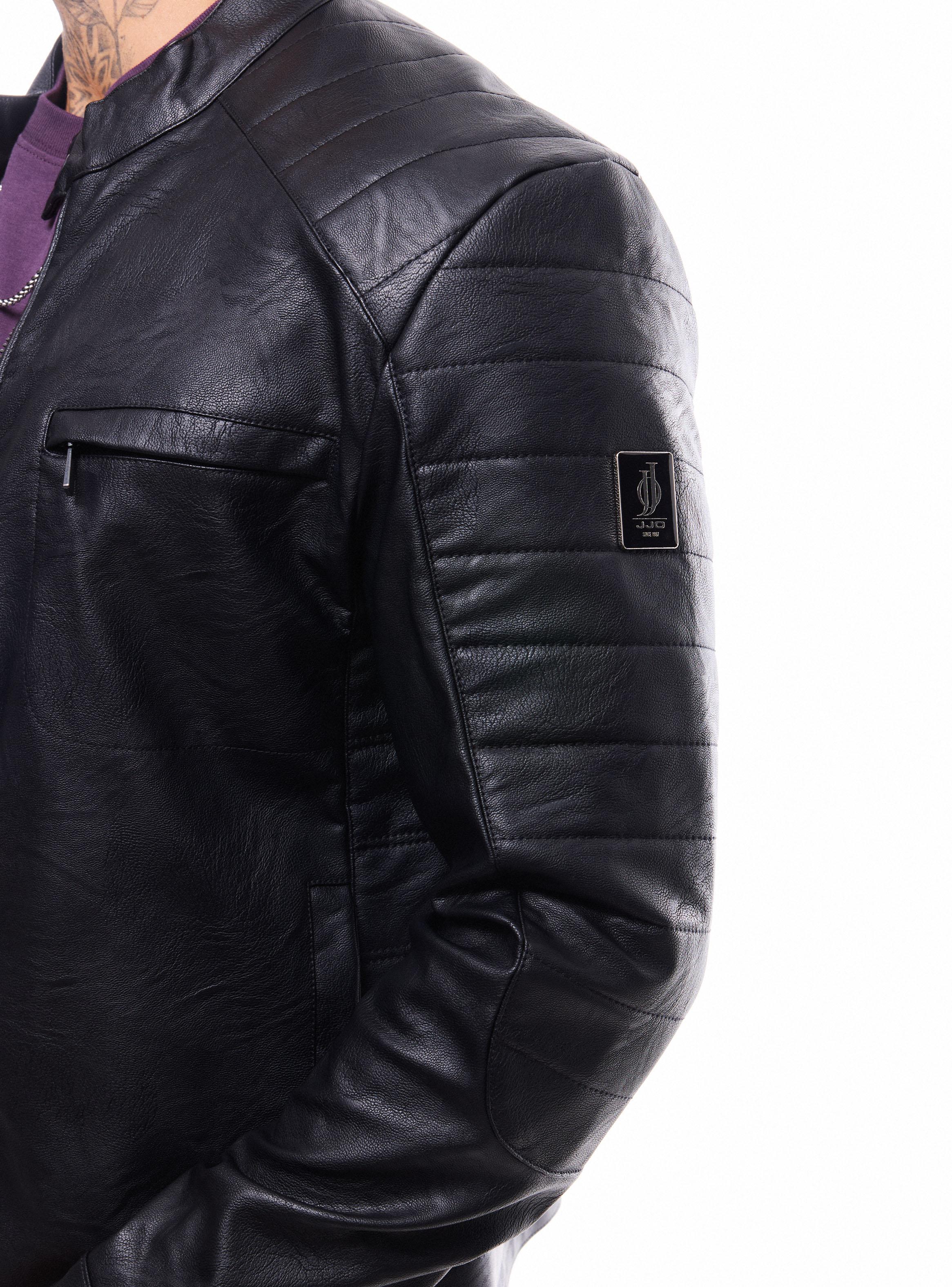 Chaqueta Biker Acolchada-3