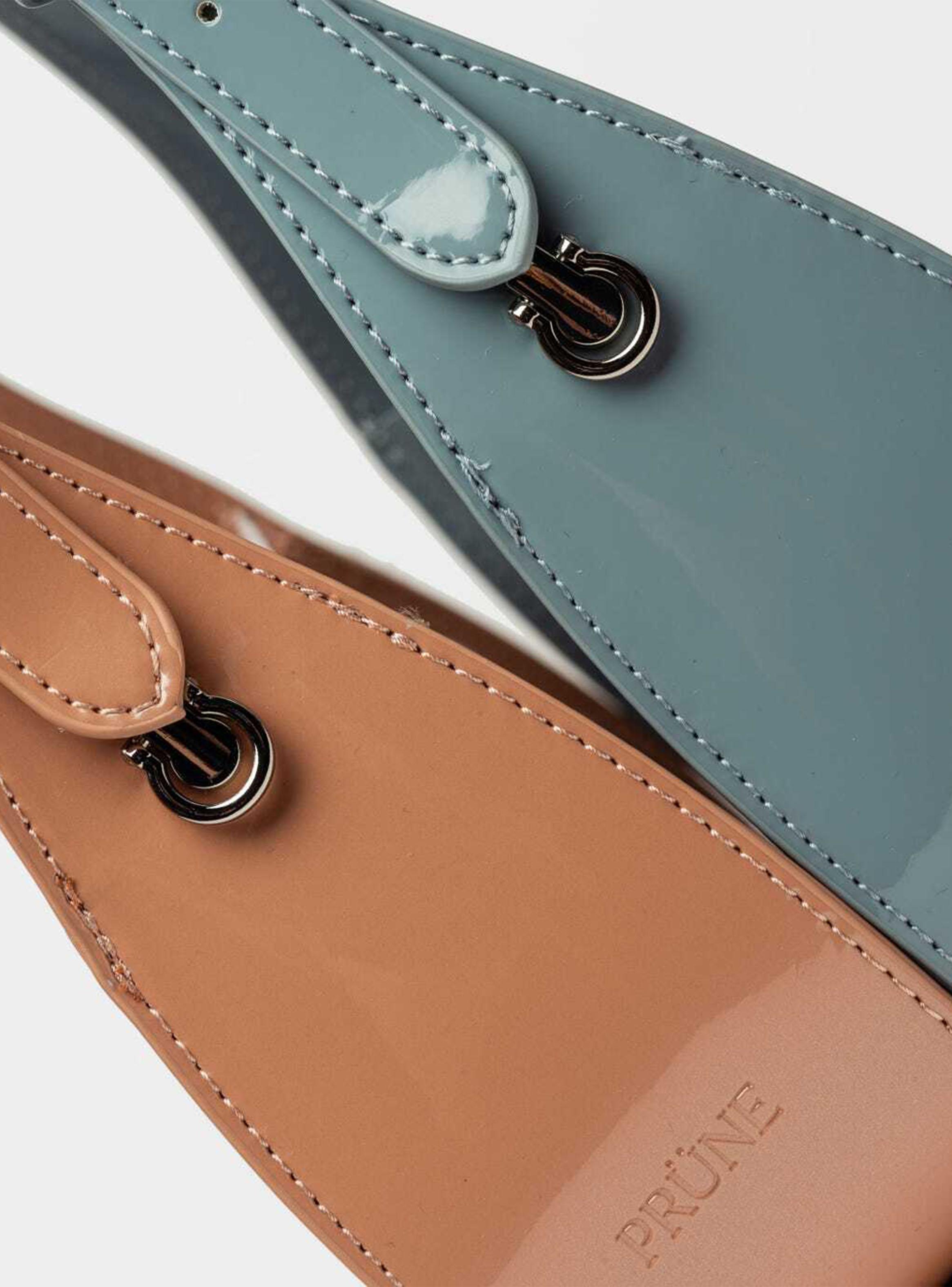 Cartera de Hombro Leaf Efecto Charol-2