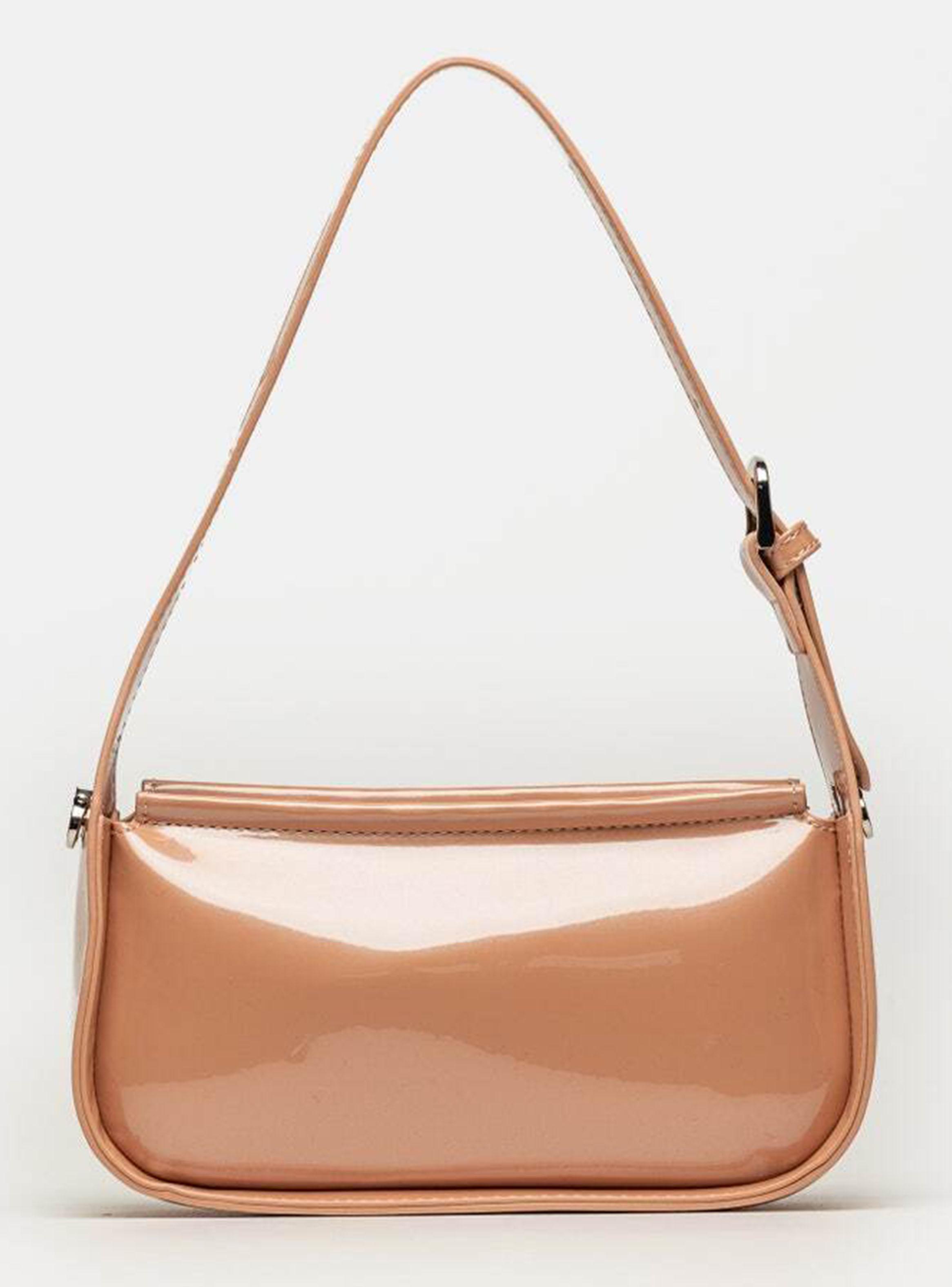 Cartera de Hombro Leaf Efecto Charol-0