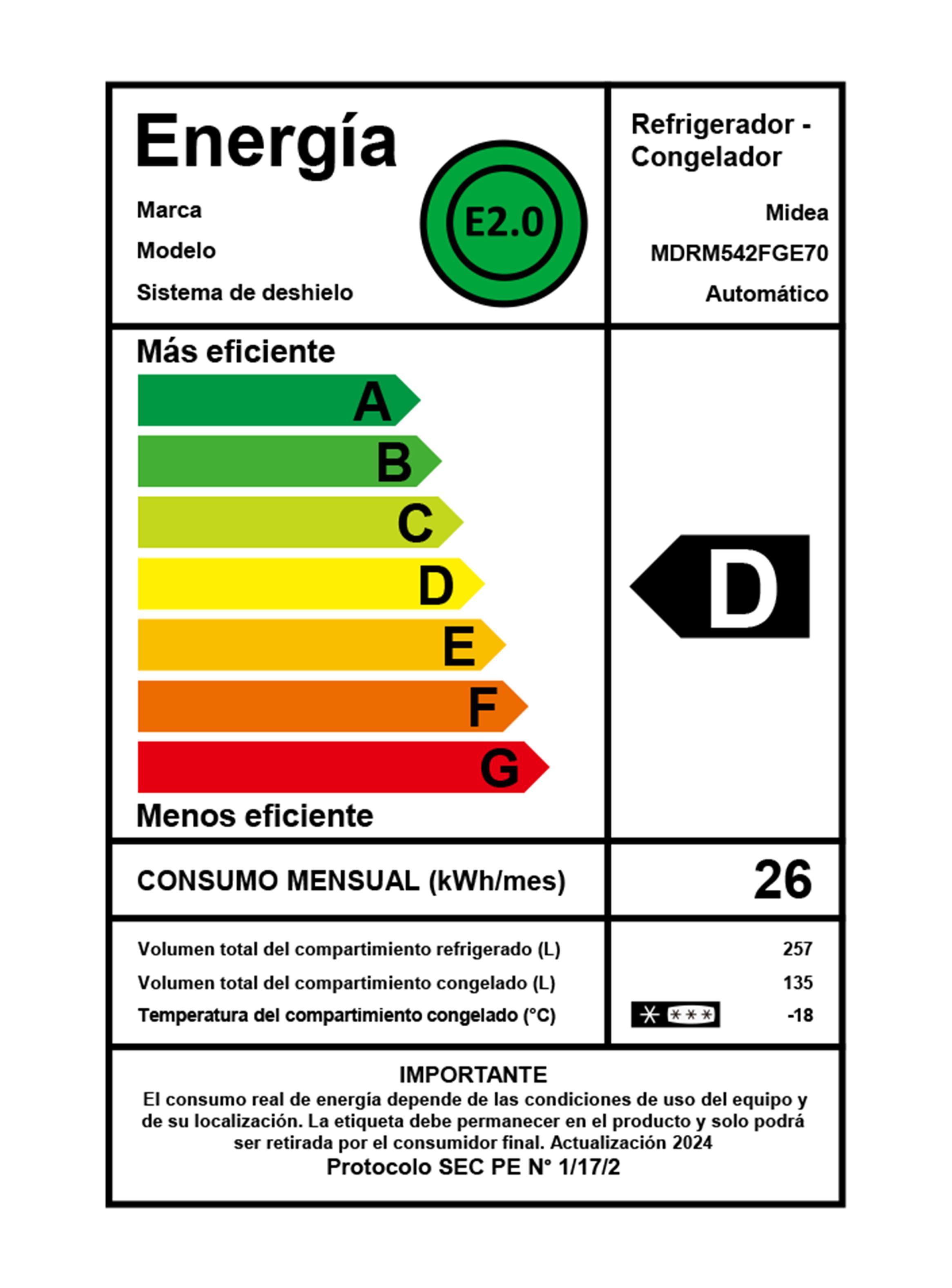 Refrigerador Bottom Freezer No Frost 392 Litros Perfect Fit MDRM542FGE70-8