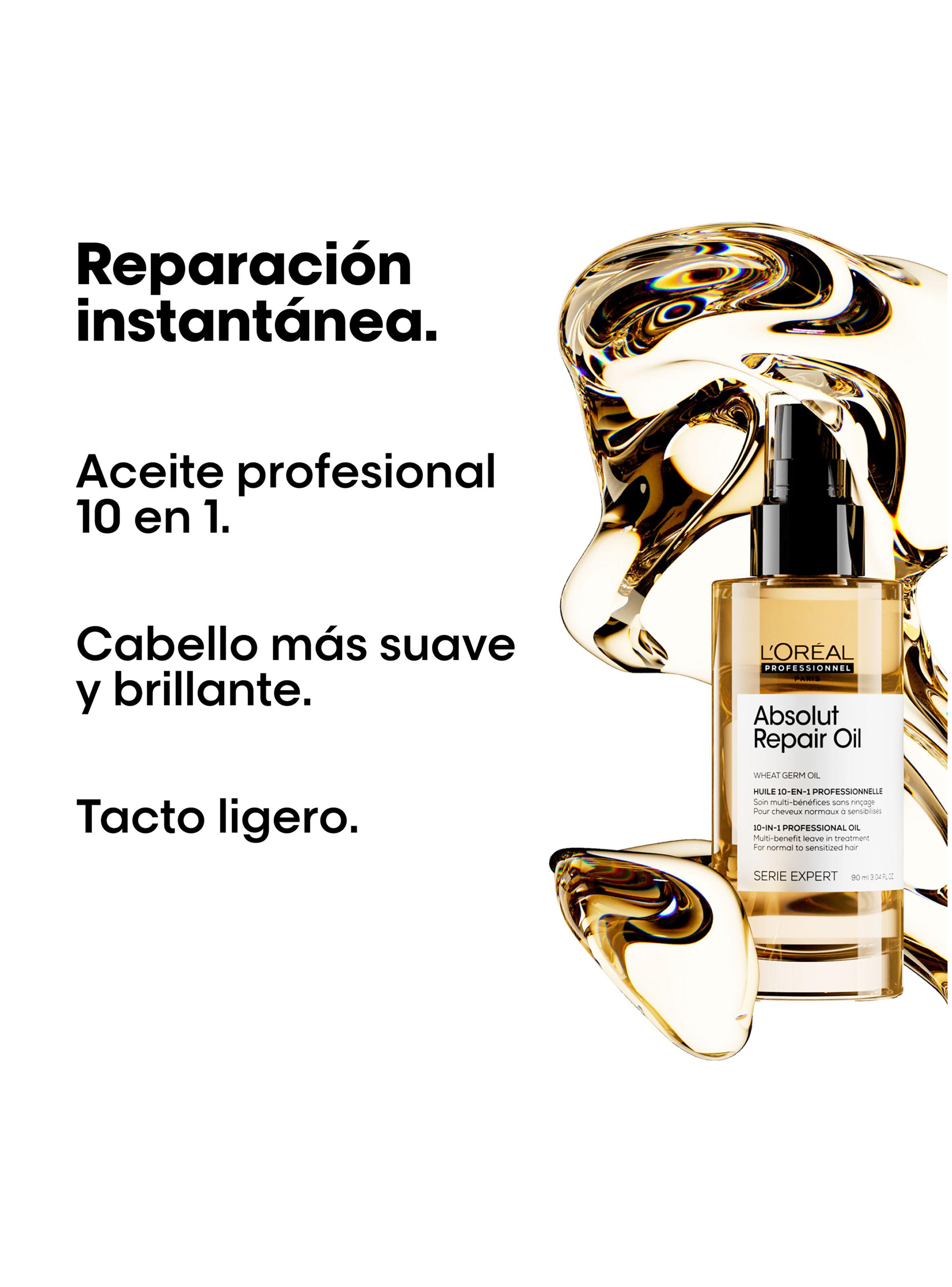Set Profesional Anti-Quiebre Shampoo 300ml + Máscara Metal Detox 75ml + Aceite Absolut Repair 30ml-2