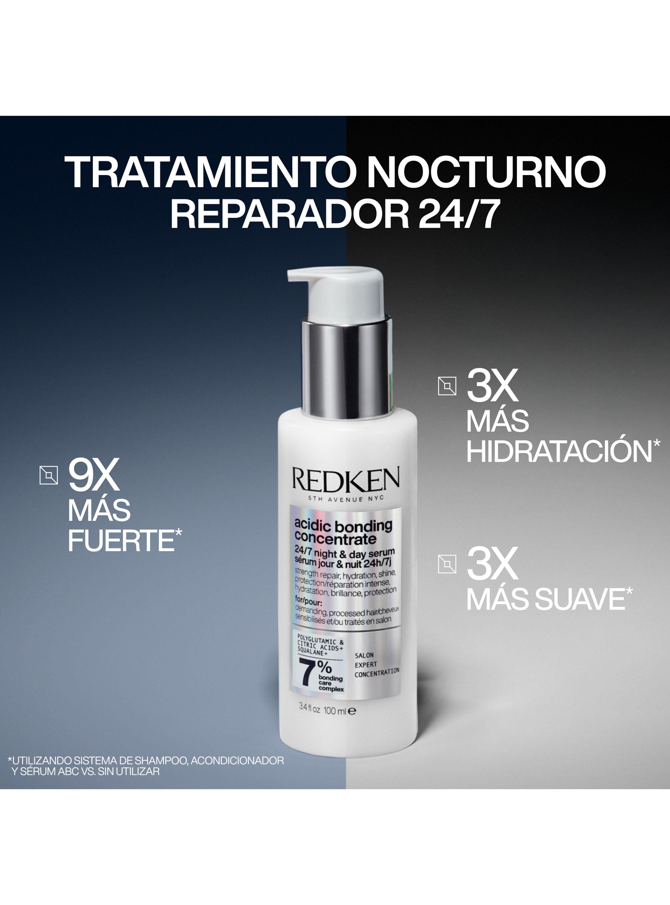 Set ABC Reparación Acidic Bonding Concentrate Shampoo 300ml + Acondicionador 300ml + Sérum 100ml-3