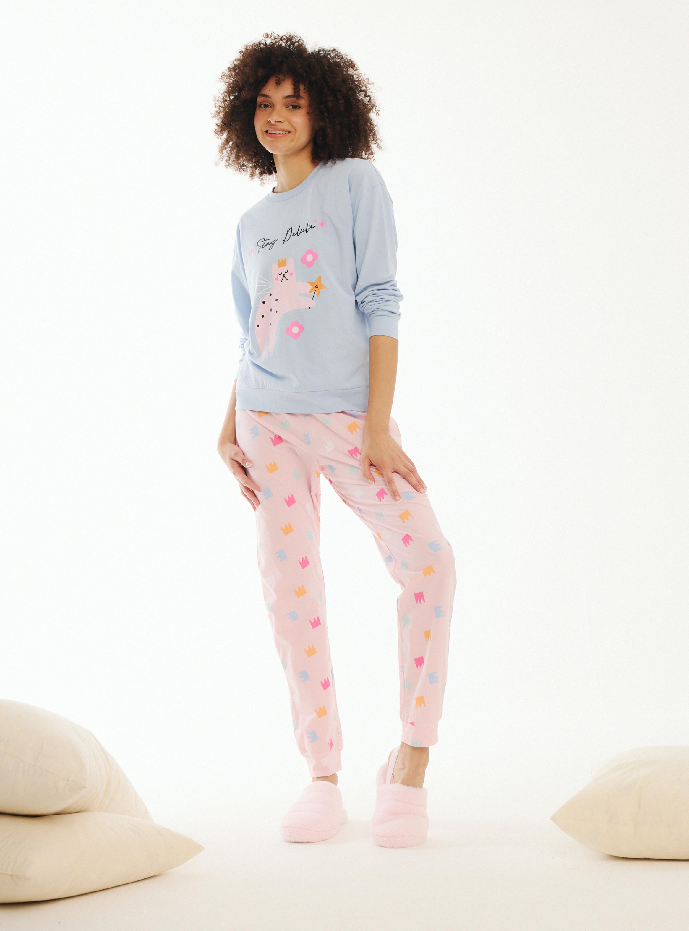 Pantalón Pijama Ármalo a tu Pinta Estampado Cats-4