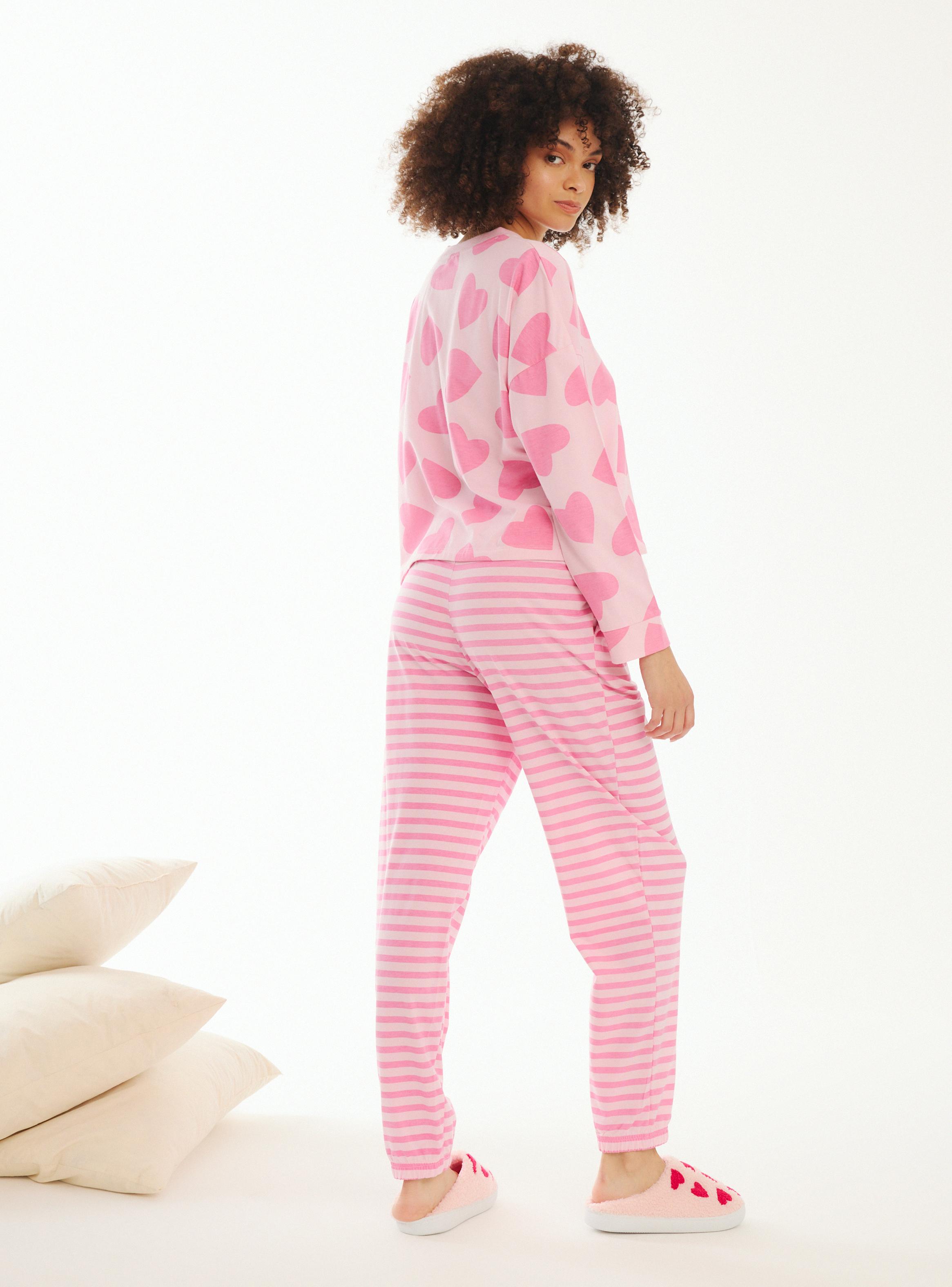 Pijama con Lazo Estampado-5