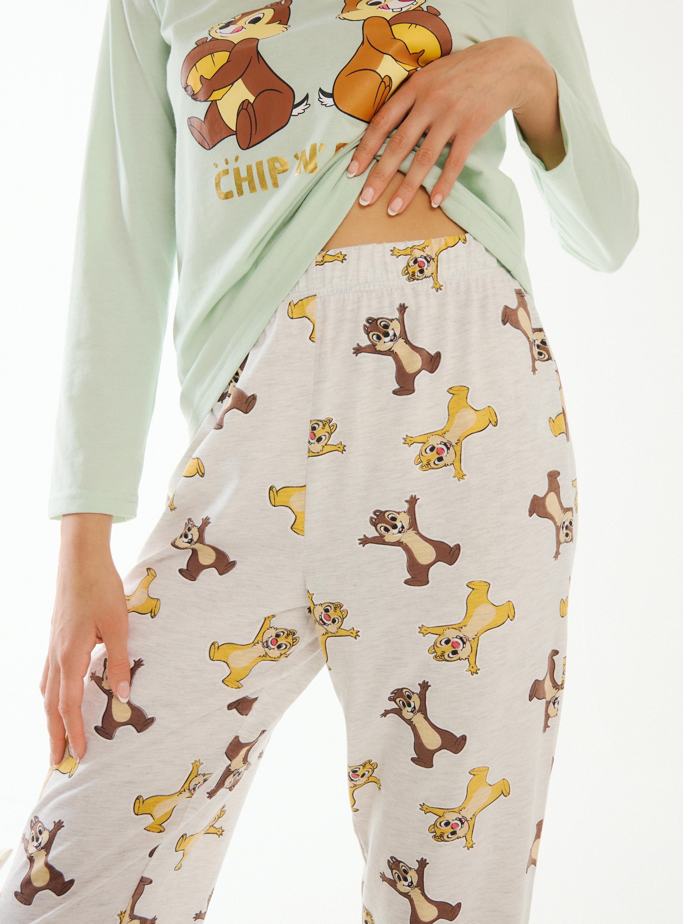 Pijama Estampado con Glitter Disney Classicos-2