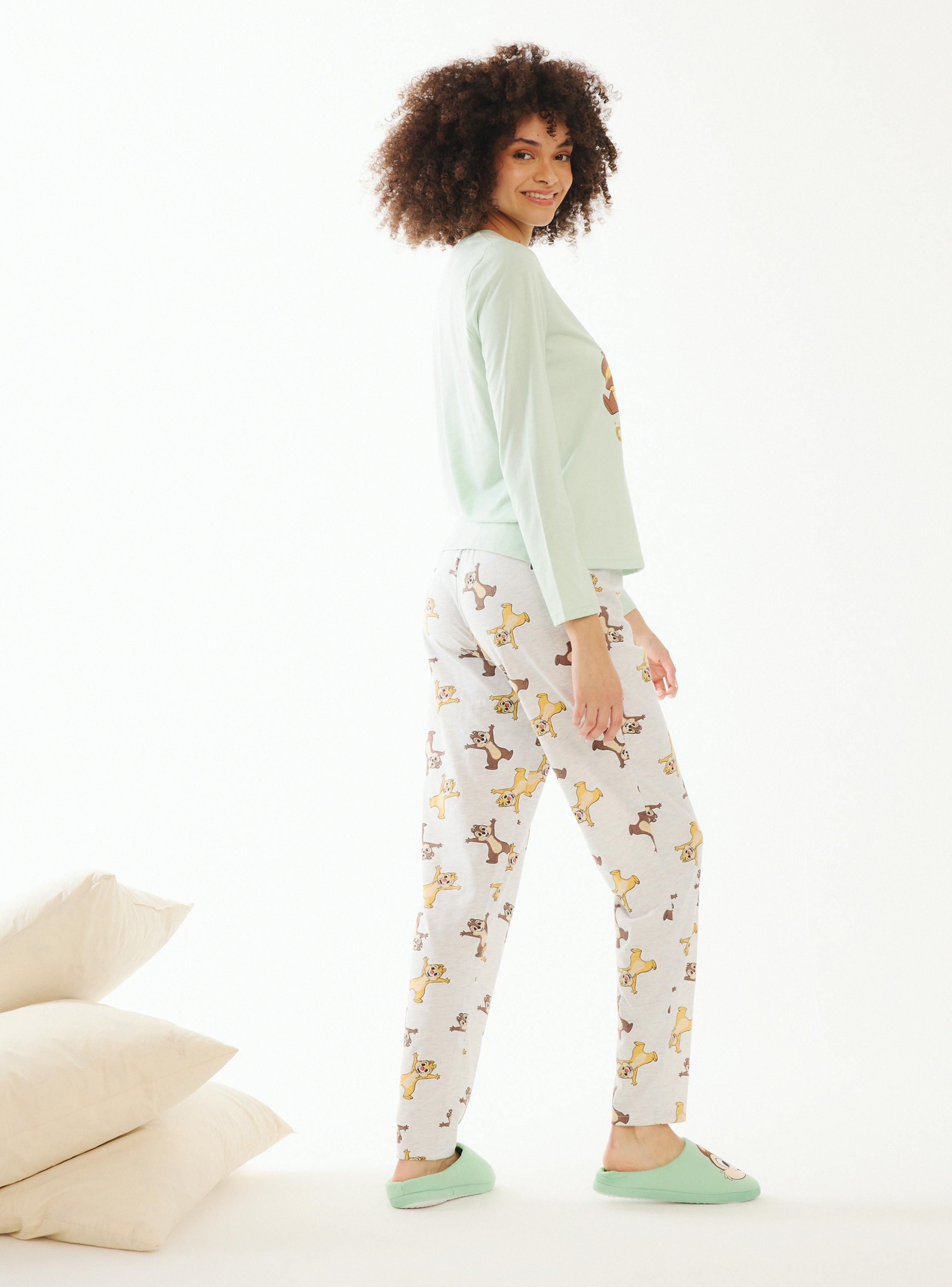 Pijama Estampado con Glitter Disney Classicos-5