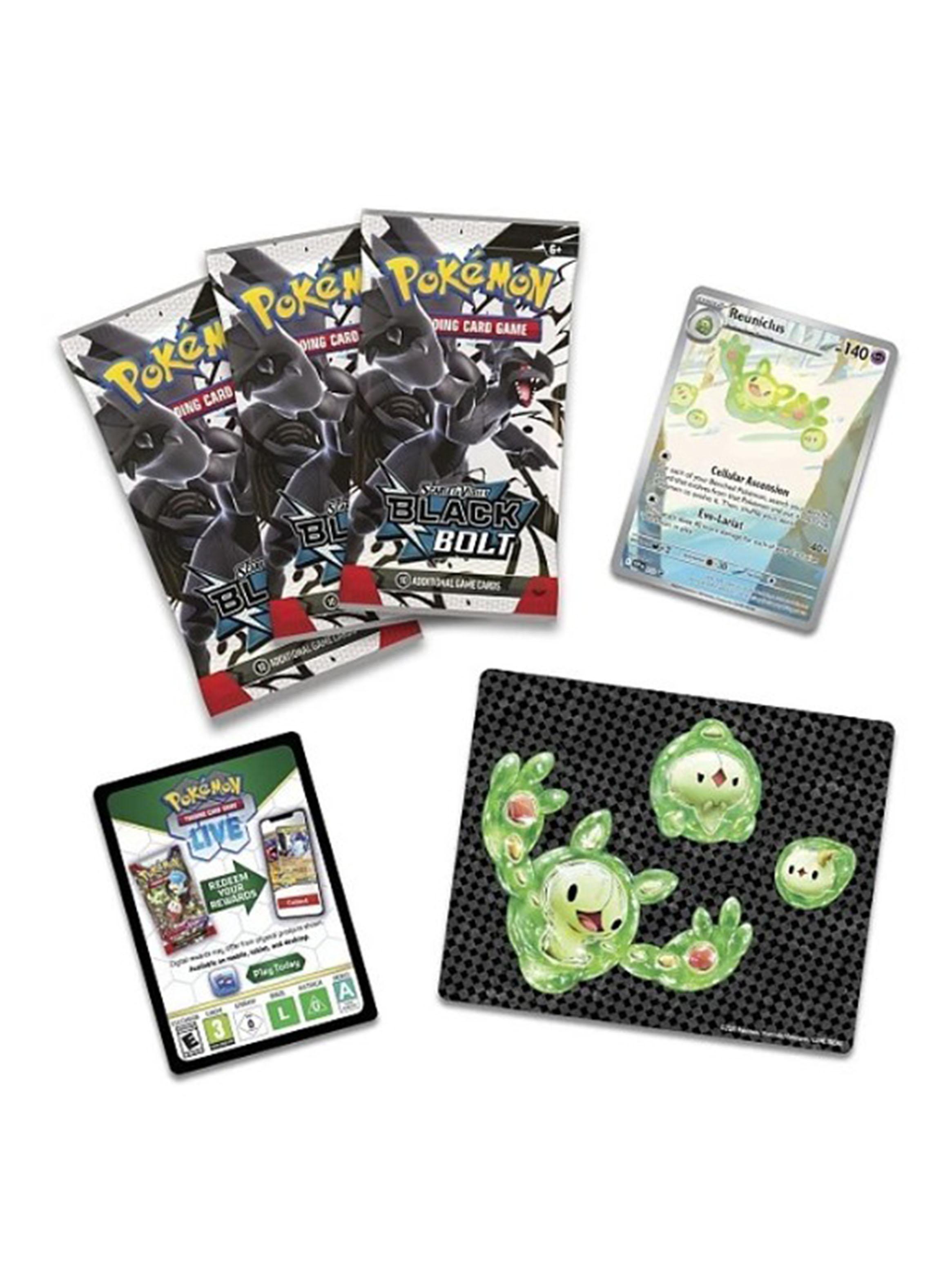 Juego de Cartas Black Bolt Tech Colección de Stickers-1