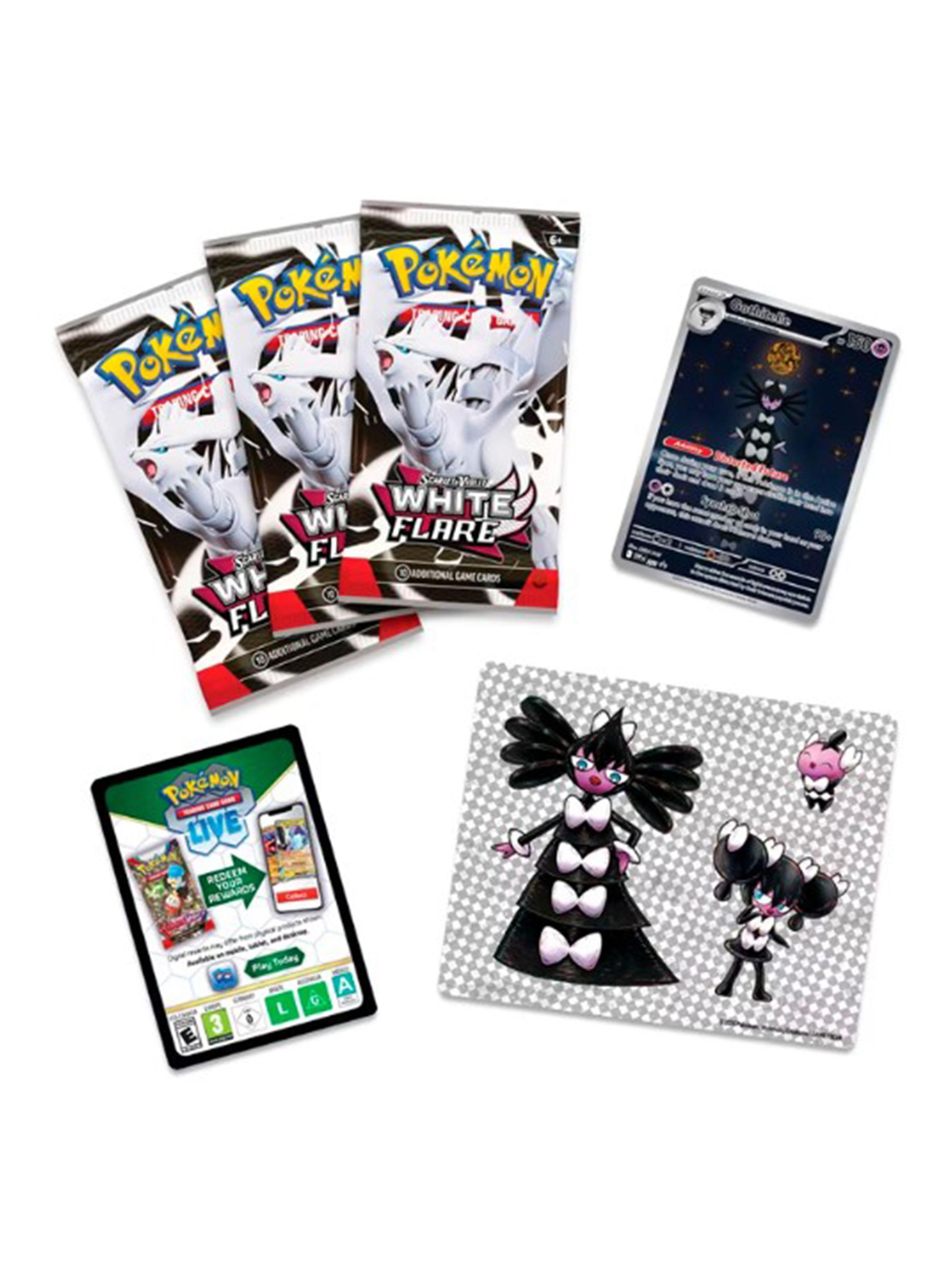 Juego de Cartas White Flare Tech Colección de Stickers-1