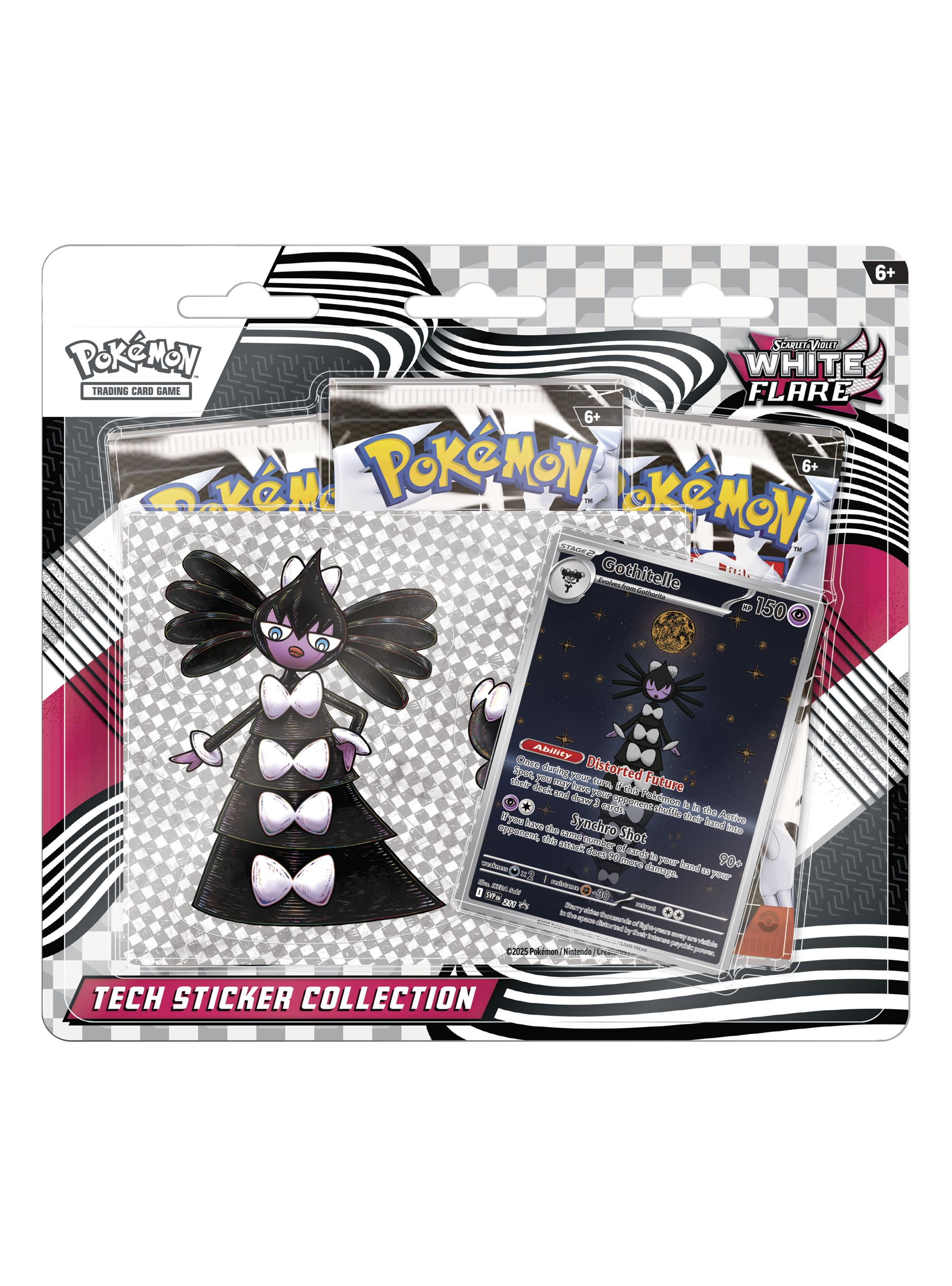 Juego de Cartas White Flare Tech Colección de Stickers-0