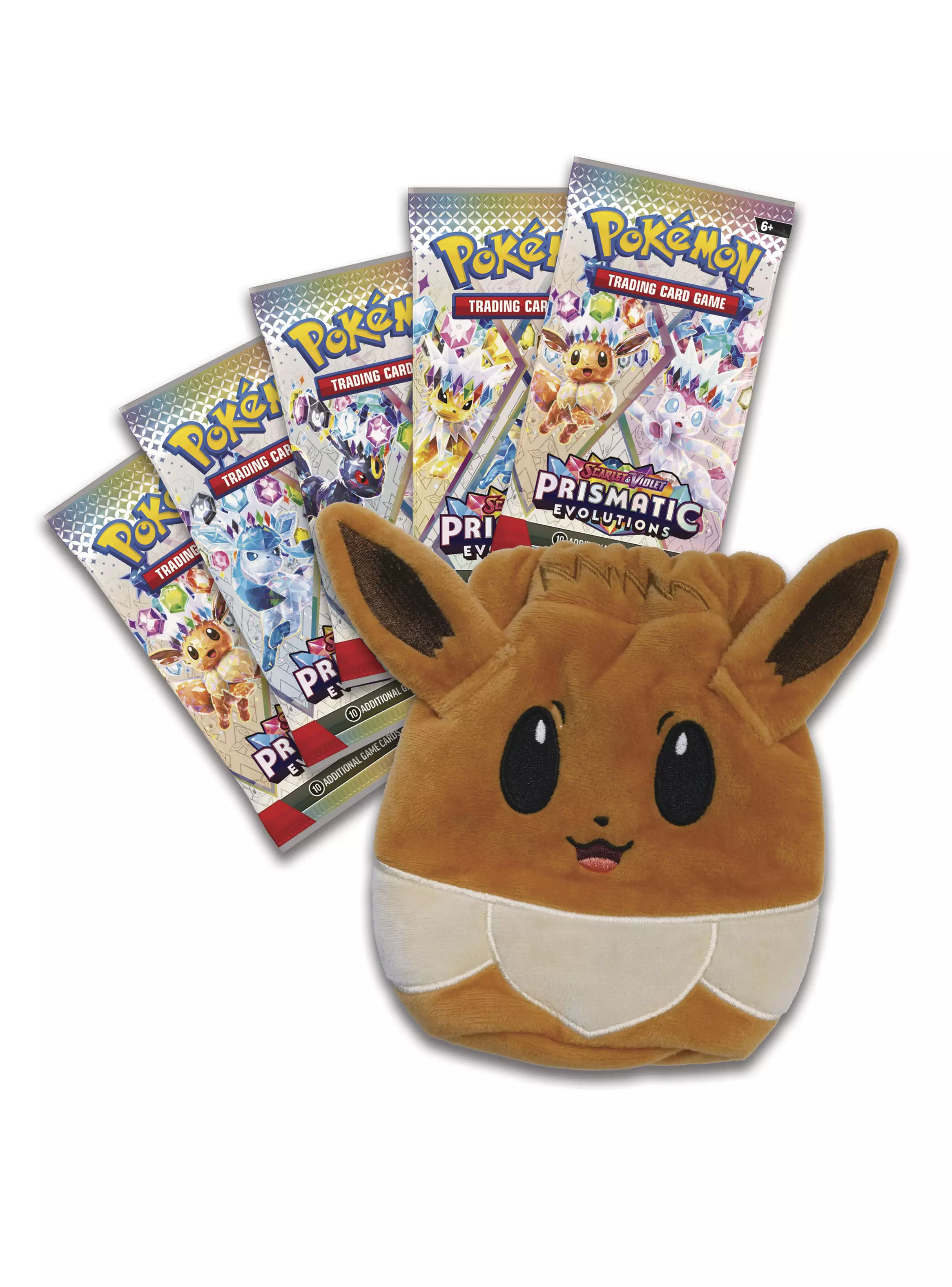 Juego de Cartas Prismatic Evolution + Accesorio Pouch Eevee-1
