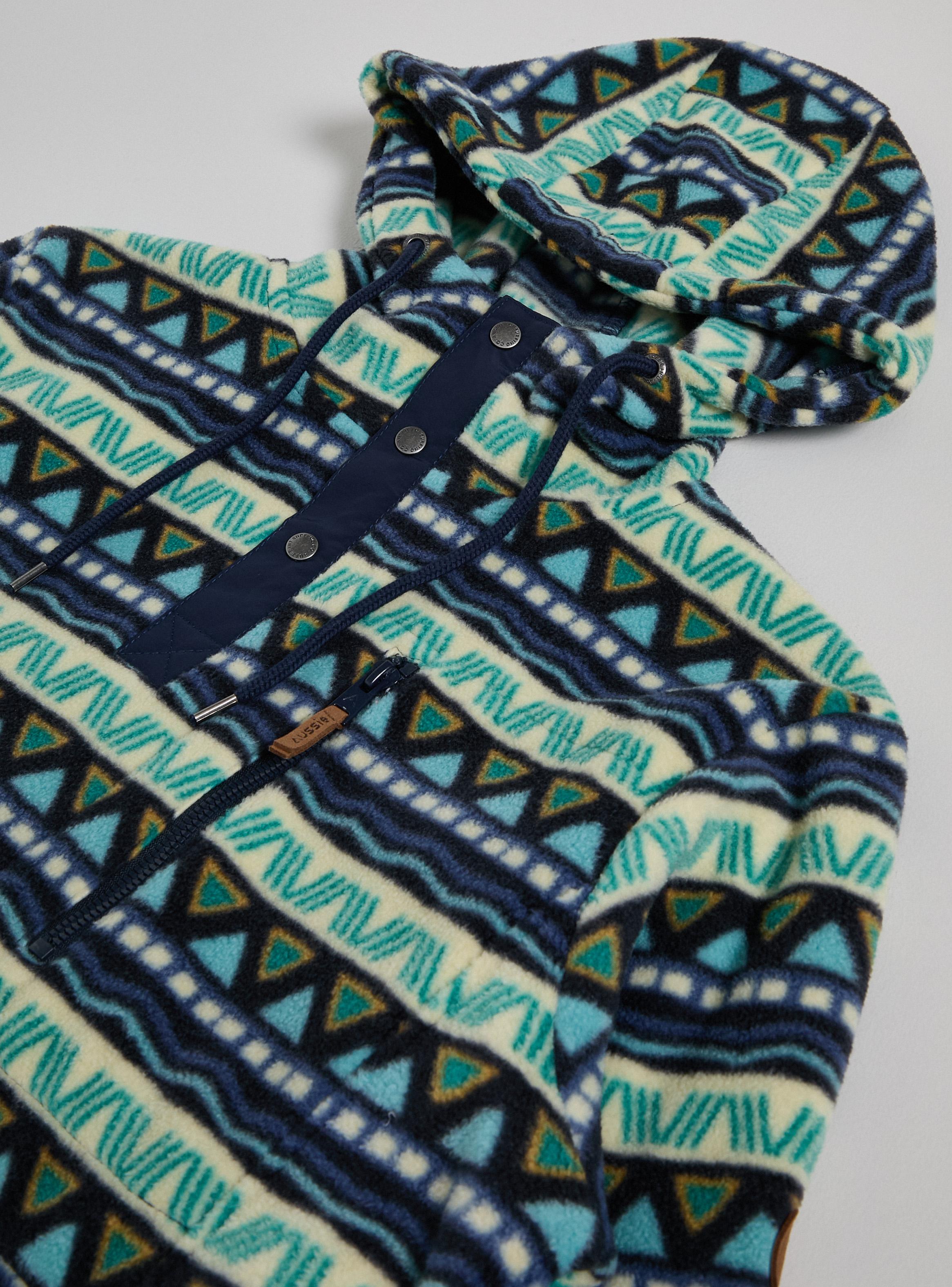 Polar con Capucha Full Estampado-3