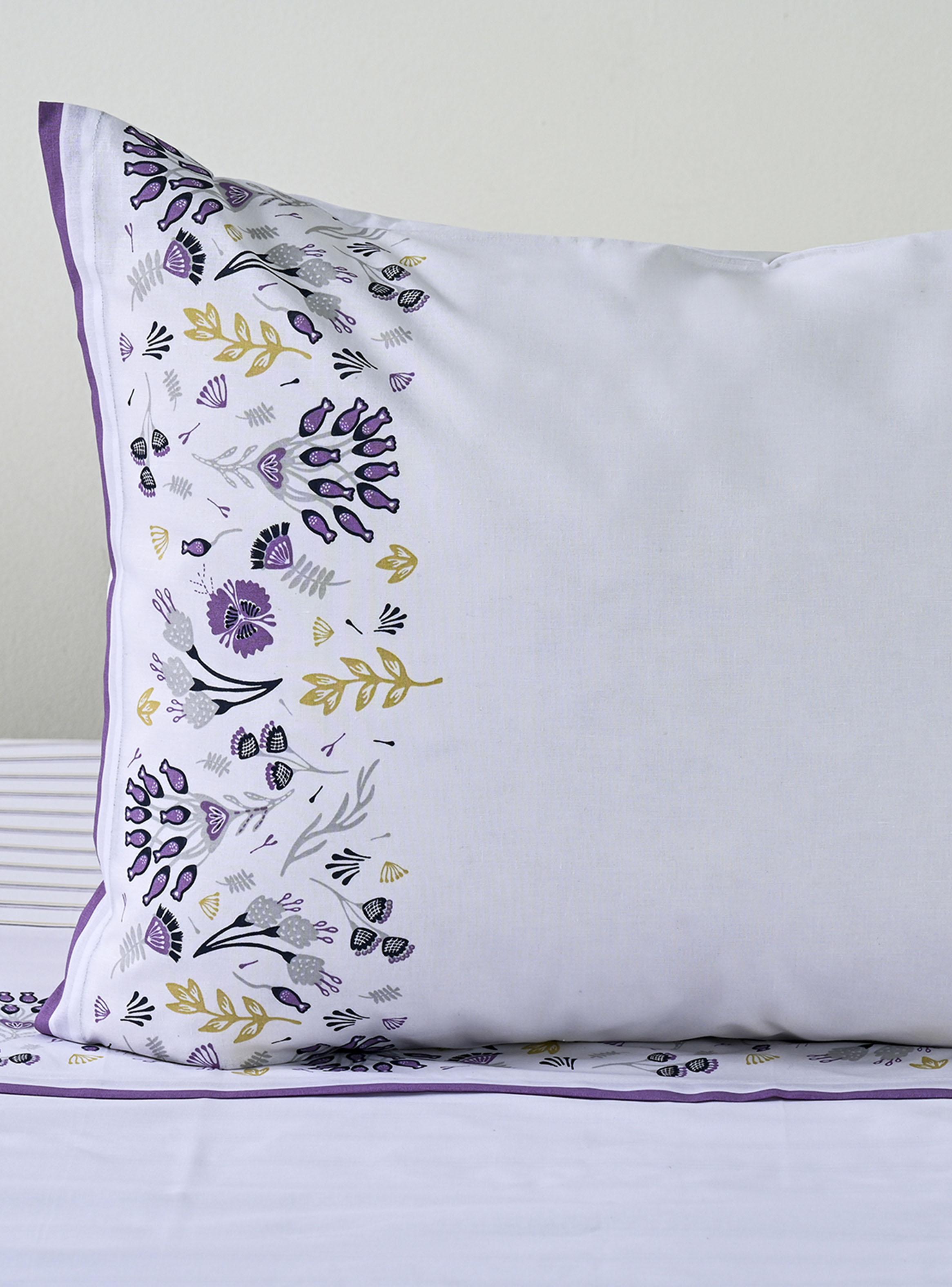 Sábanas 1 Plaza 144 Hilos Adel Gris-1