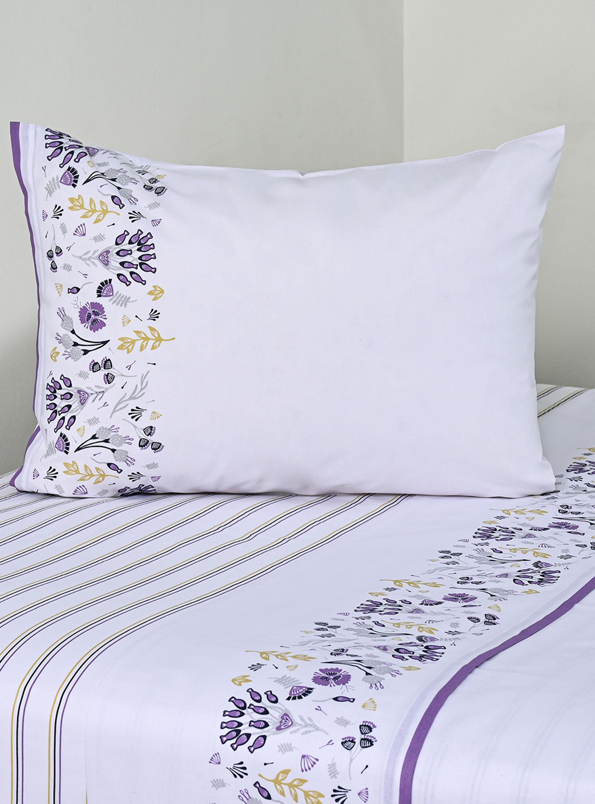 Sábanas 1 Plaza 144 Hilos Adel Gris-0