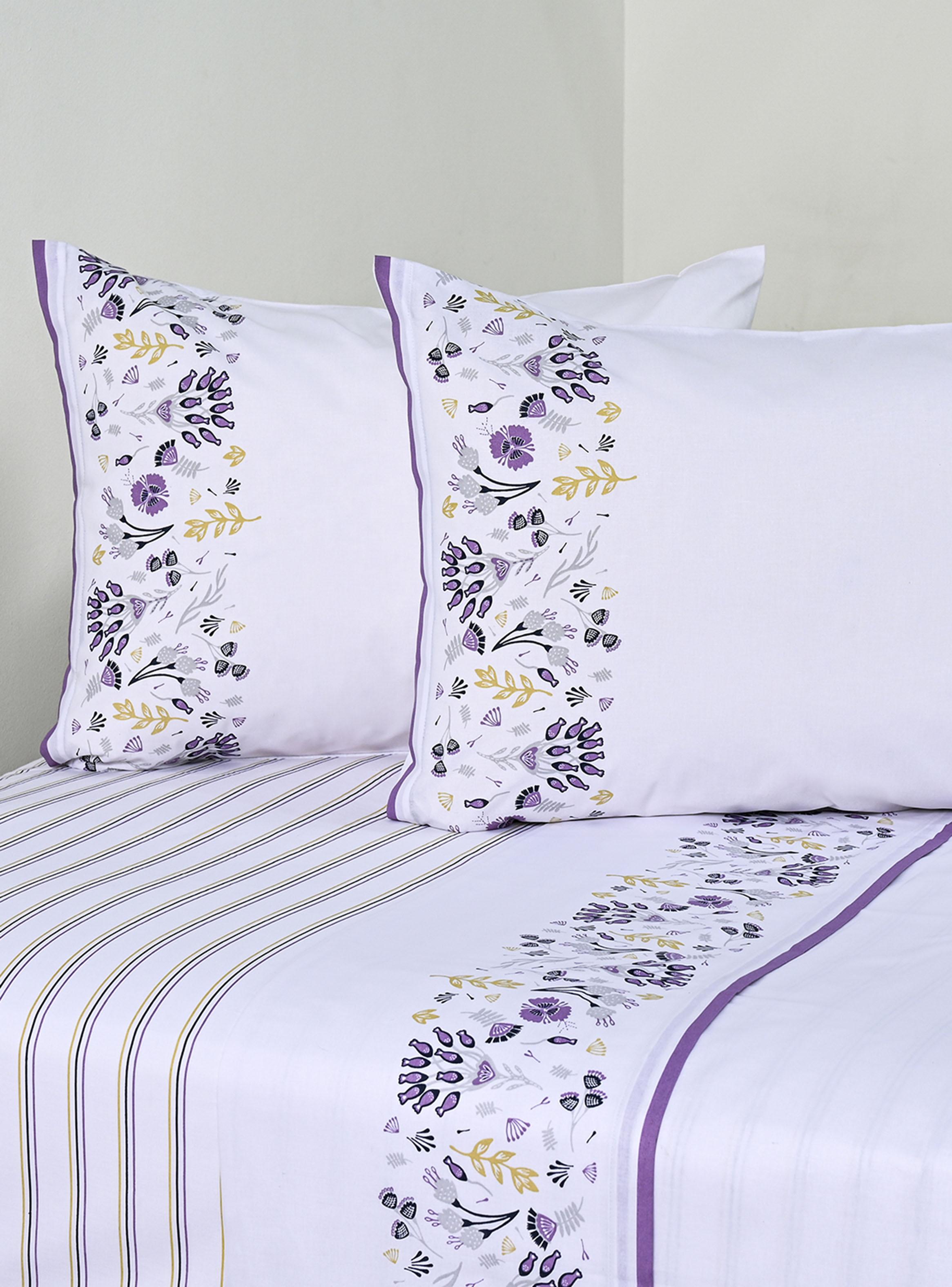 Sábanas 2 Plazas 144 Hilos Adel Gris-0