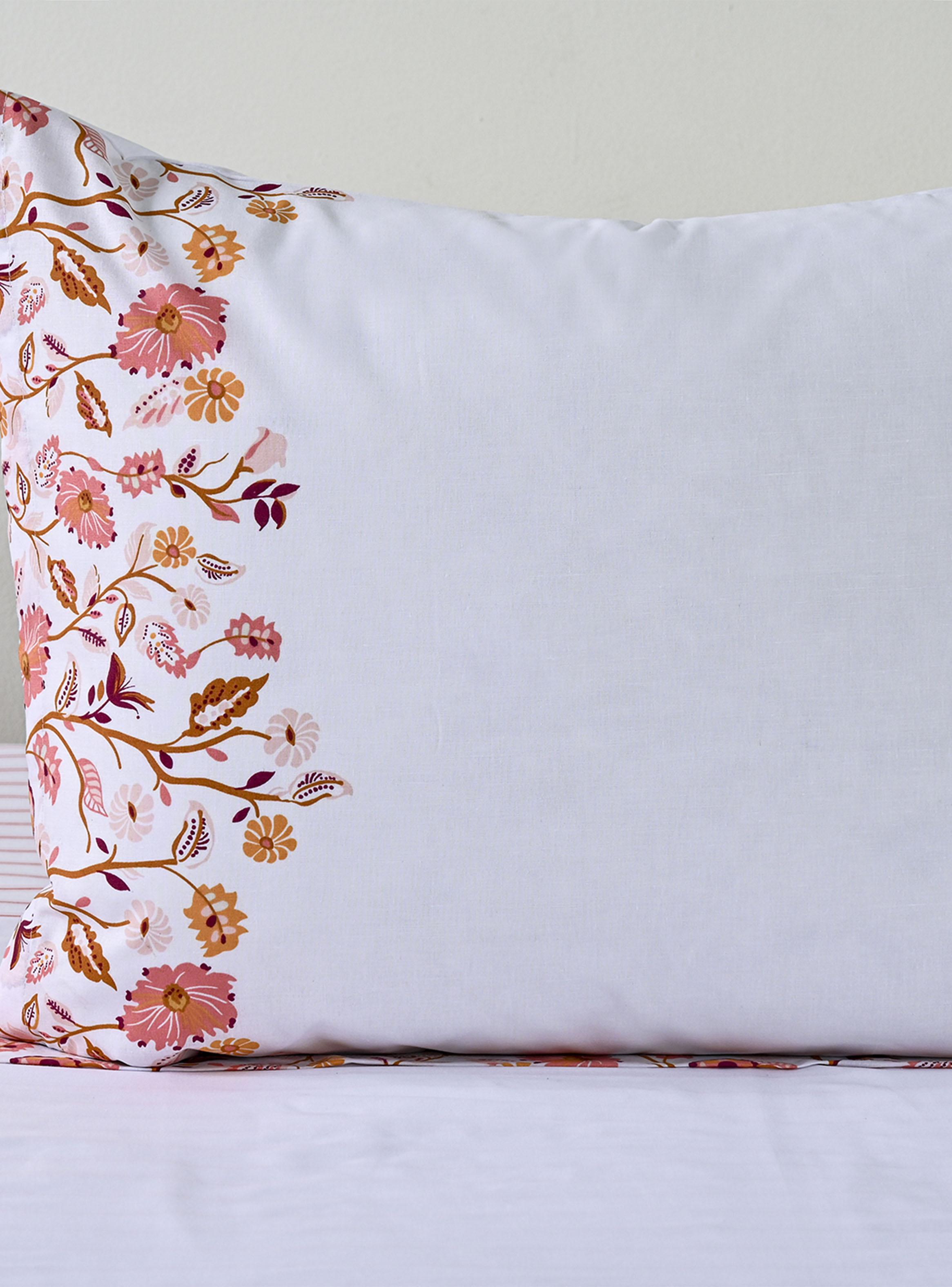 Sábanas 1.5 Plazas 144 Hilos Tropico Coral-1