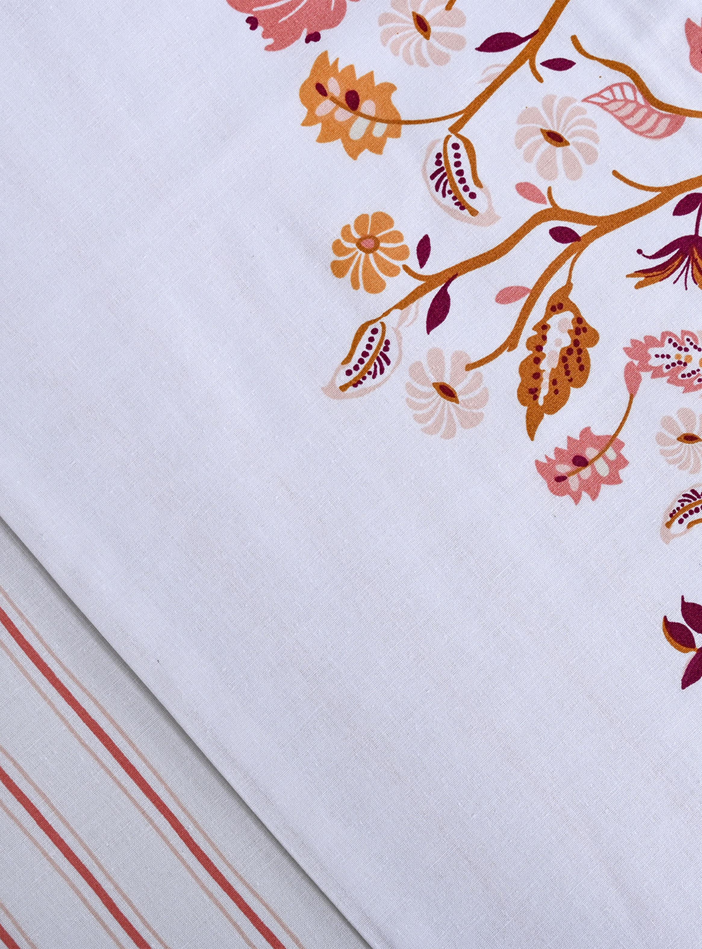 Sábanas 2 Plazas 144 Hilos Tropico Coral-2