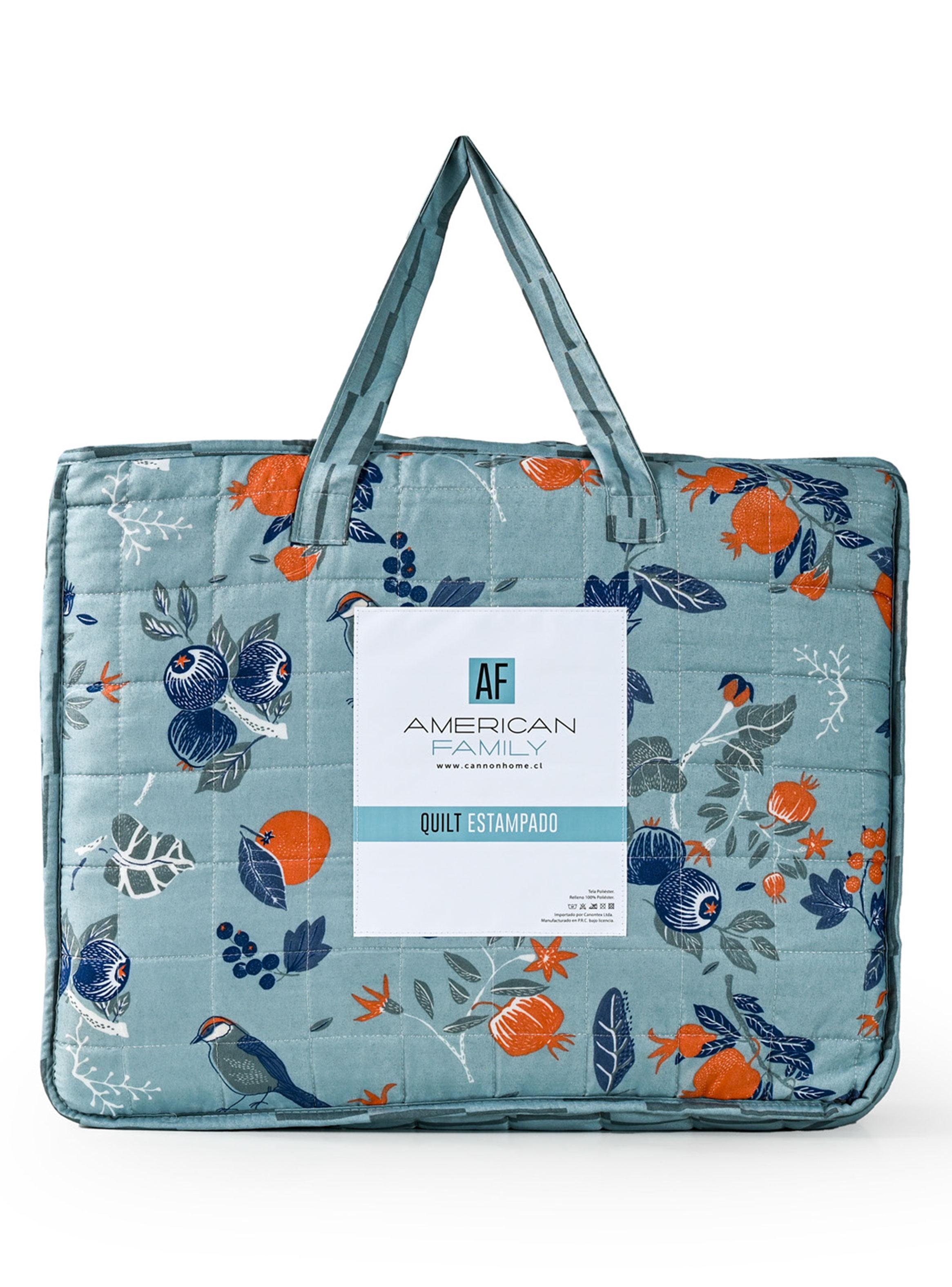 Quilt 1.5 Plazas Citrus-4