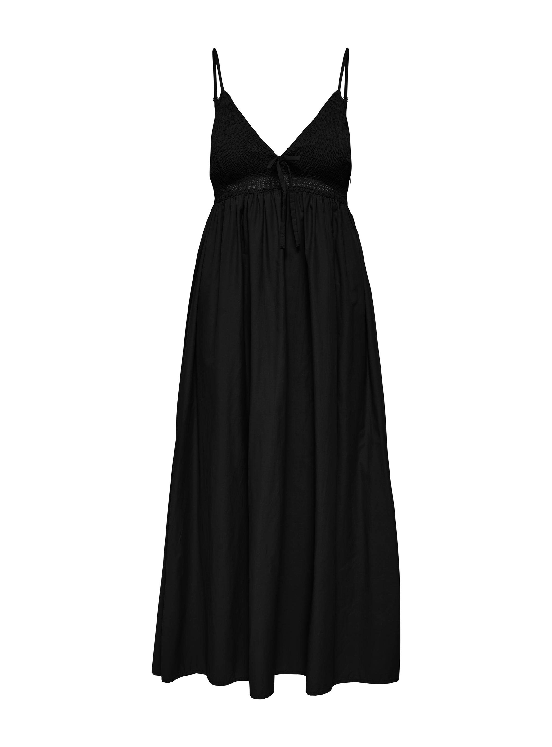 Vestido Largo Detalle Calado-3