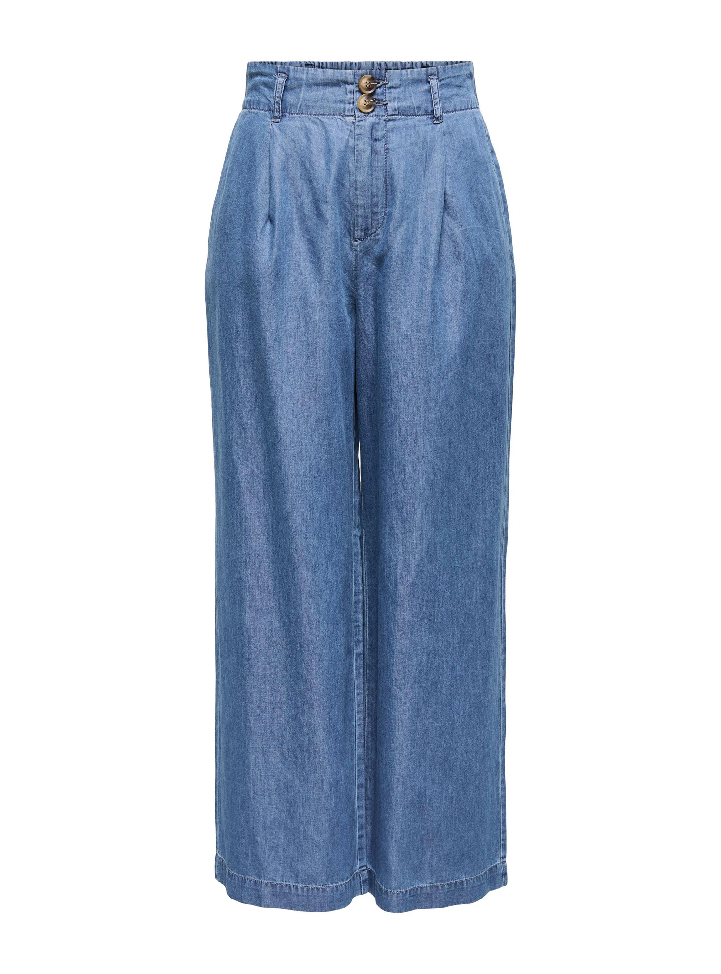 Pantalón Denim con Cierre-4