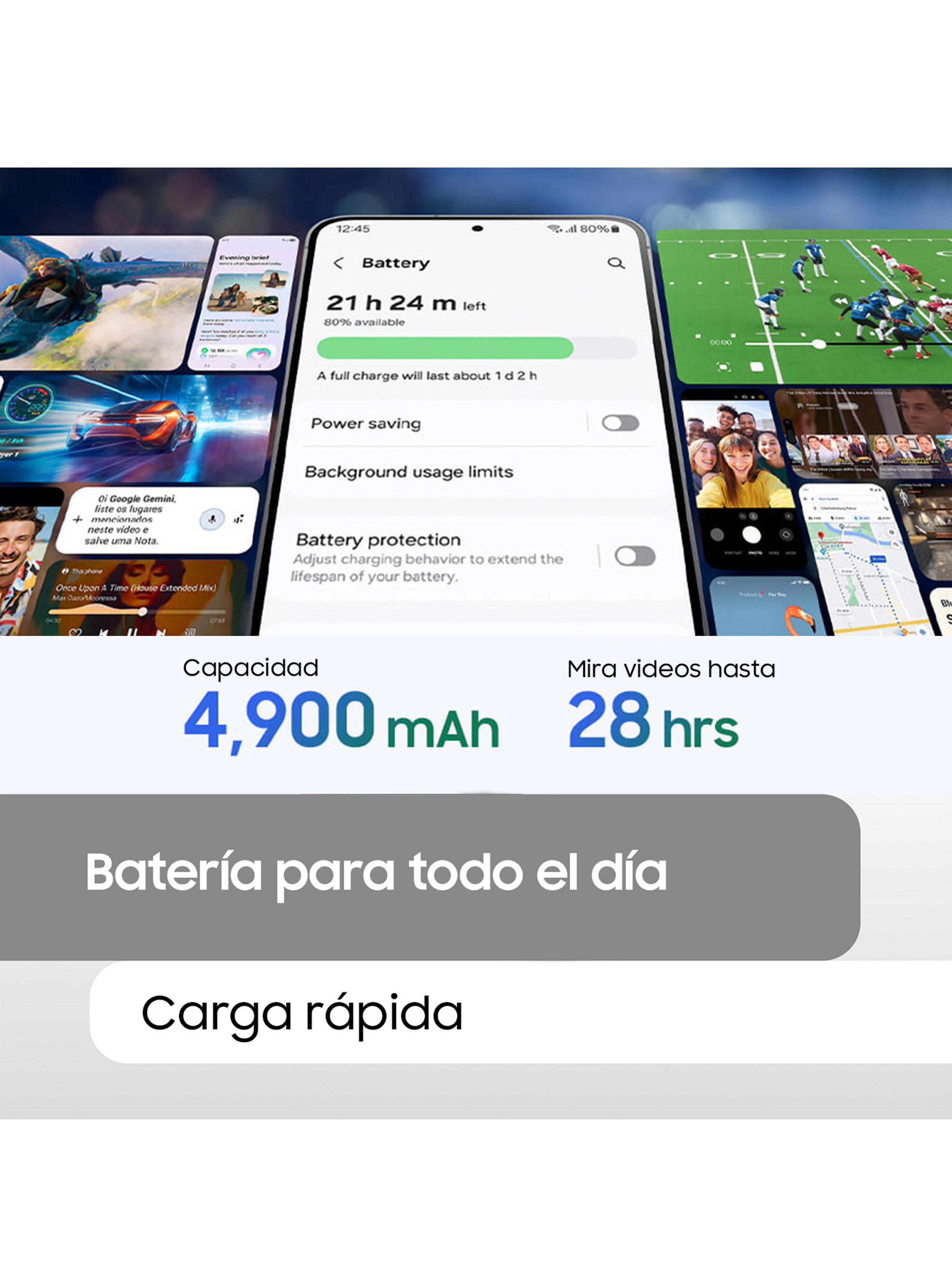 Smartphone Galaxy S25 FE 5G 256GB 6.7' Negro Intenso-6