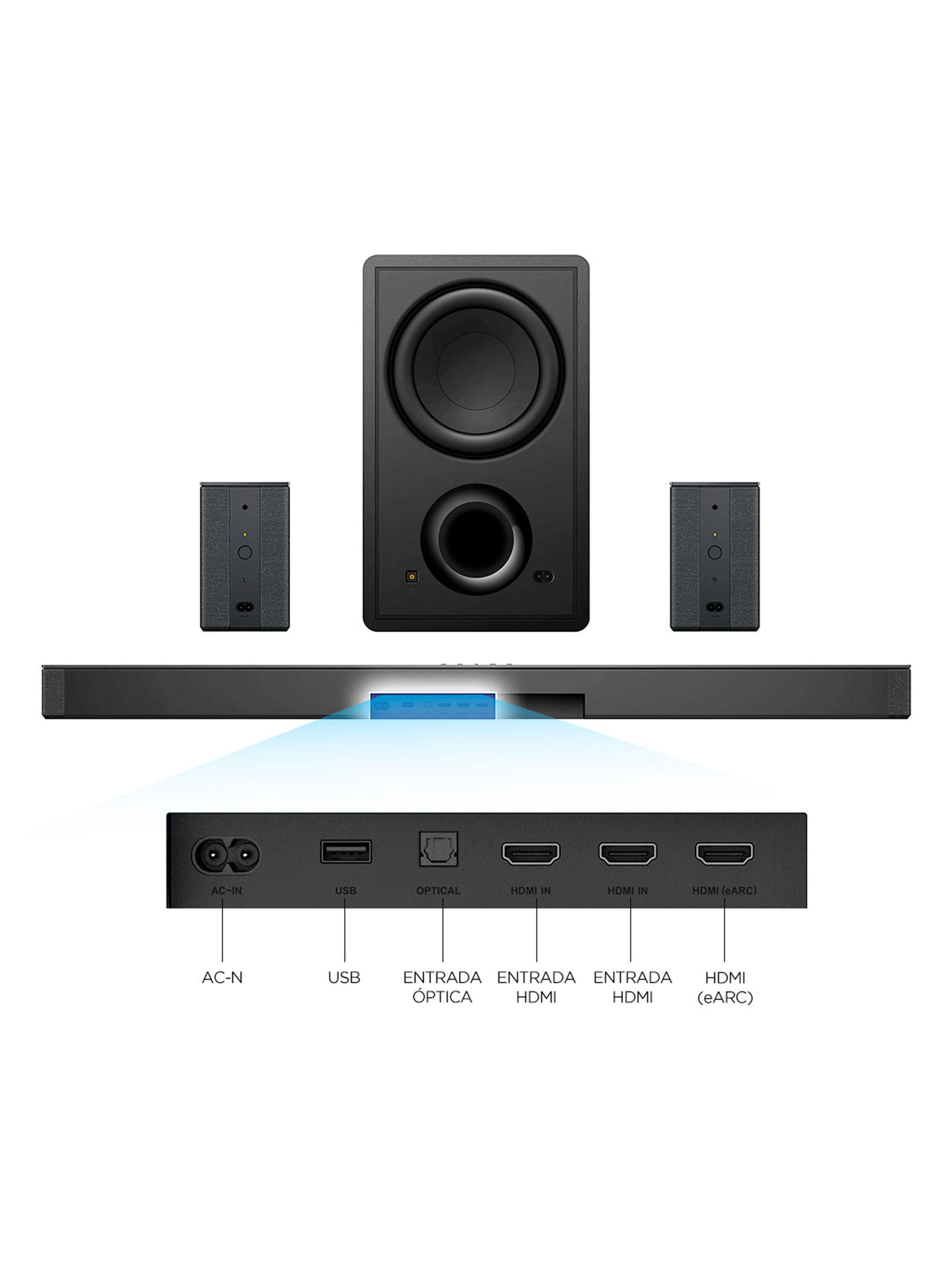 Soundbar Q85H Pro 860W 7.1.4ch + Subwoofer + Satélites-2