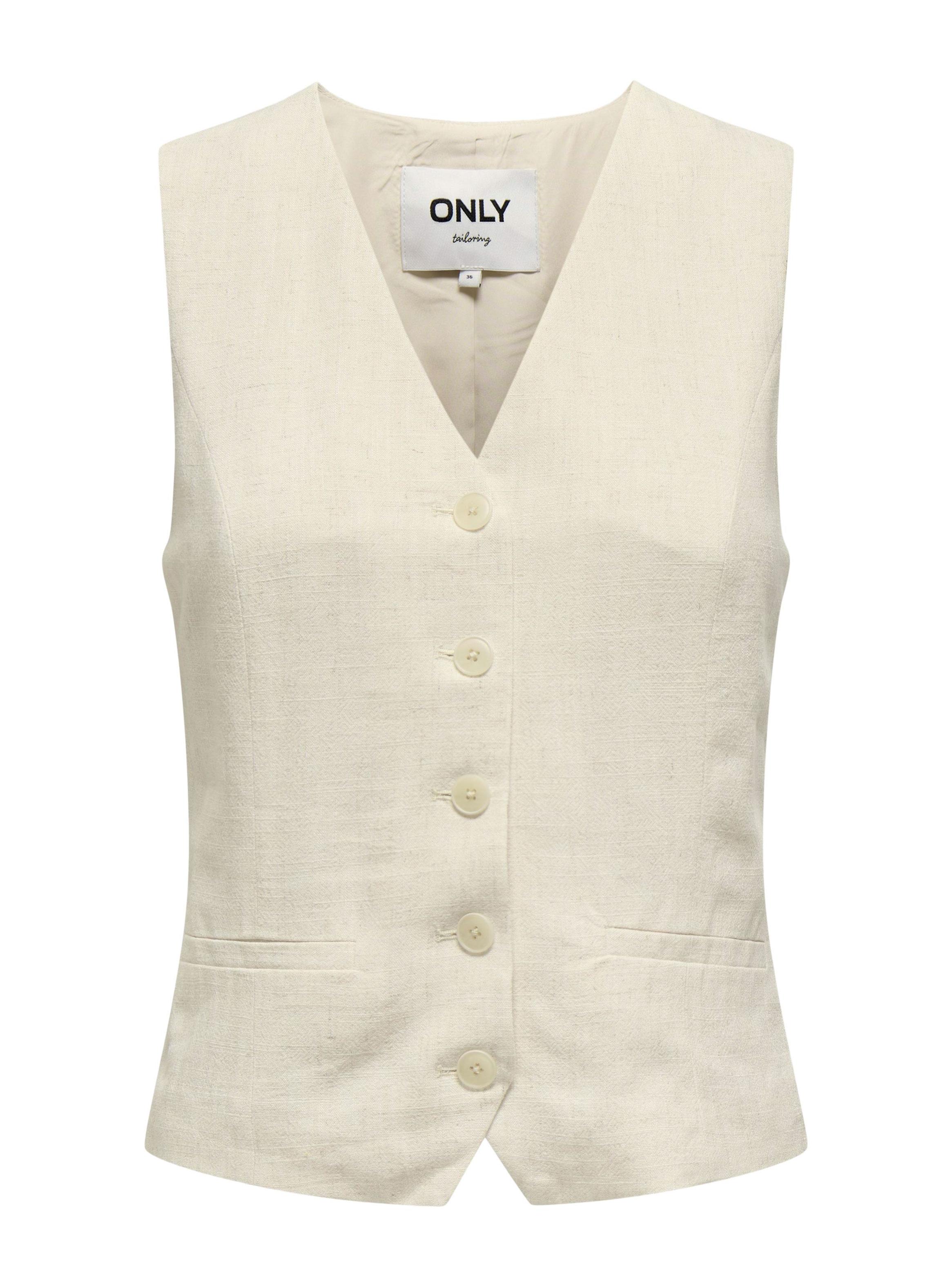 Chaleco Cuello V Regular Abierto-3