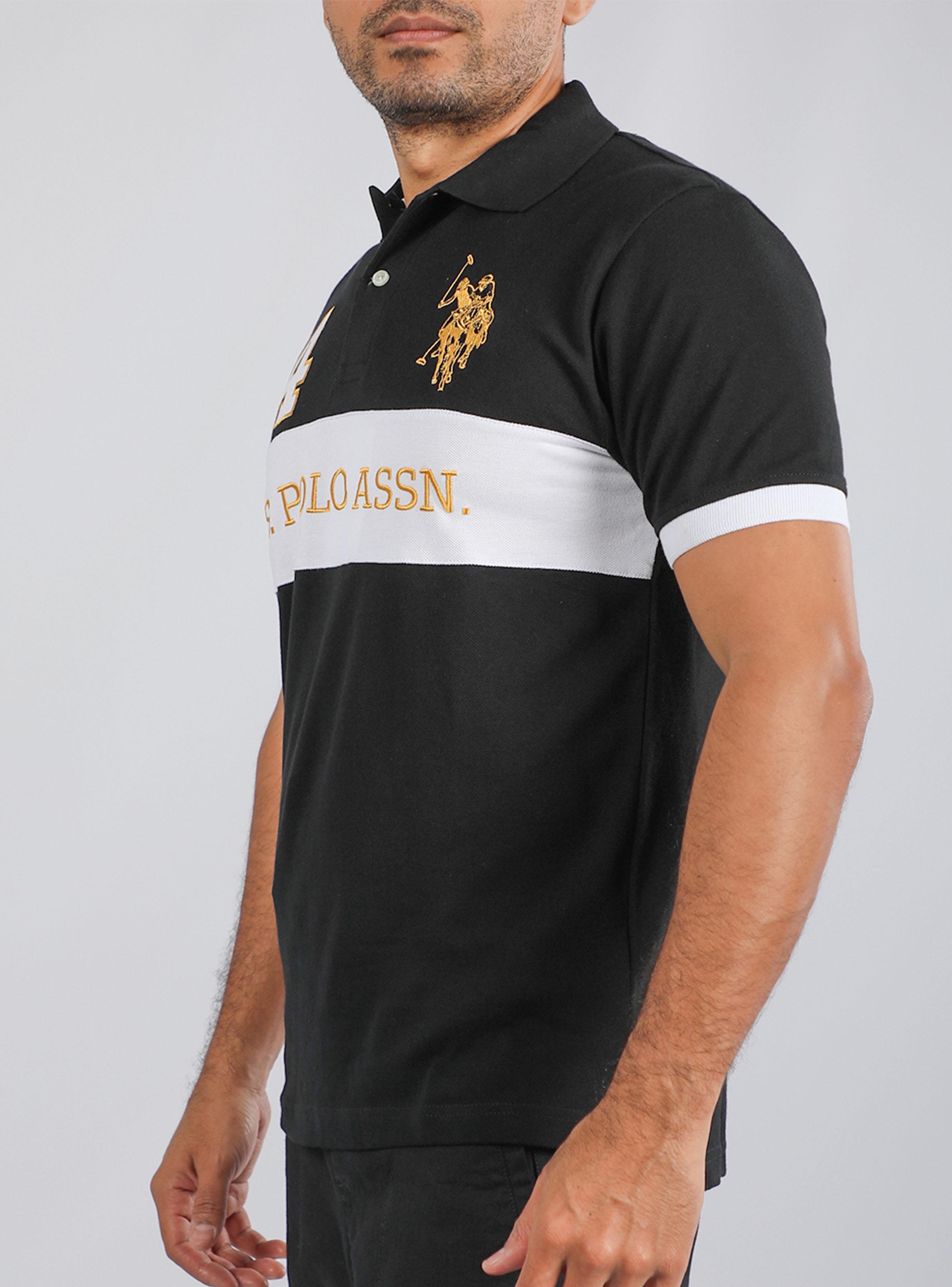 Polera Polo Franja Frontal-2