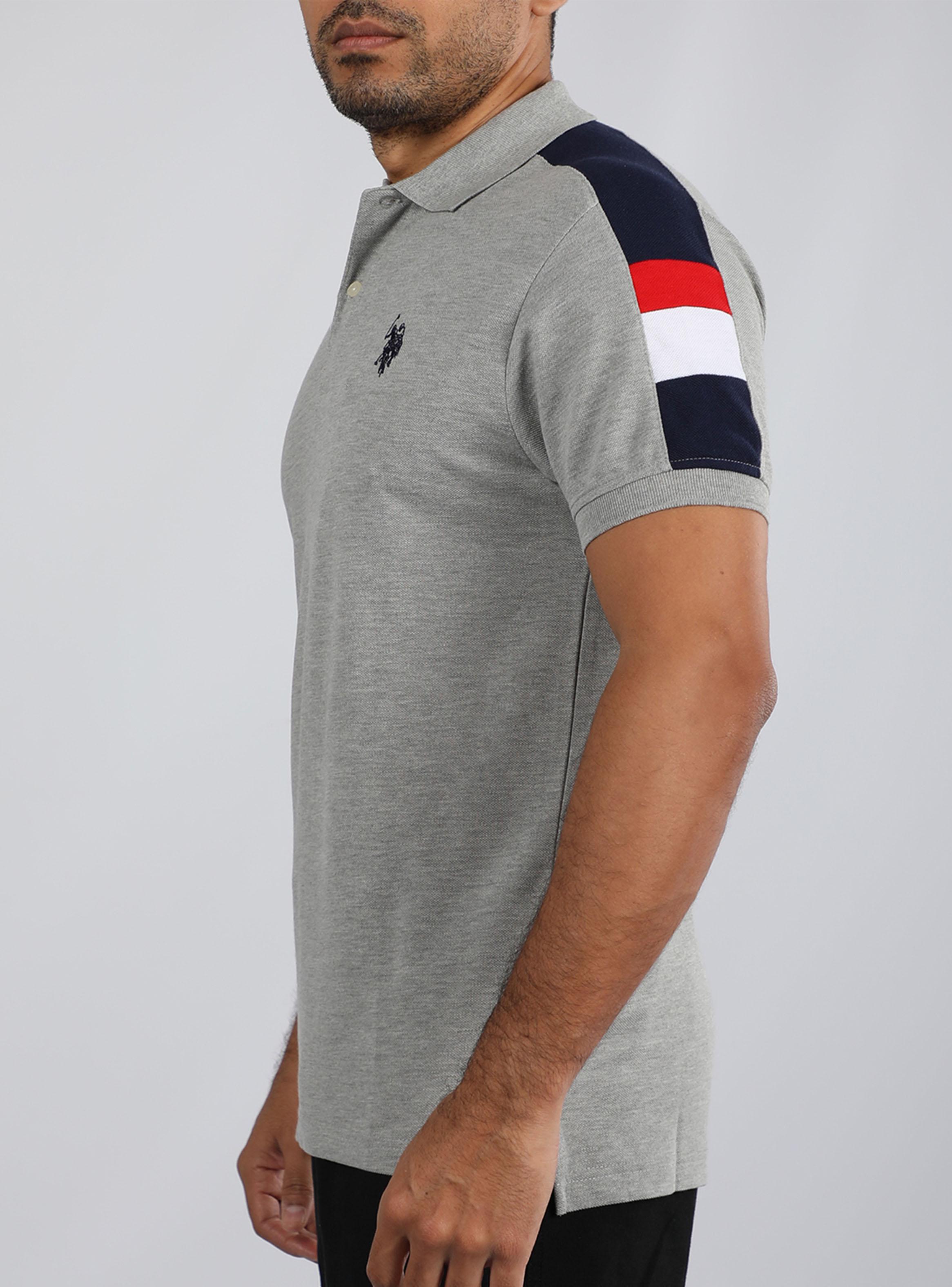 Polera Cuello Polo Print en Hombros-2