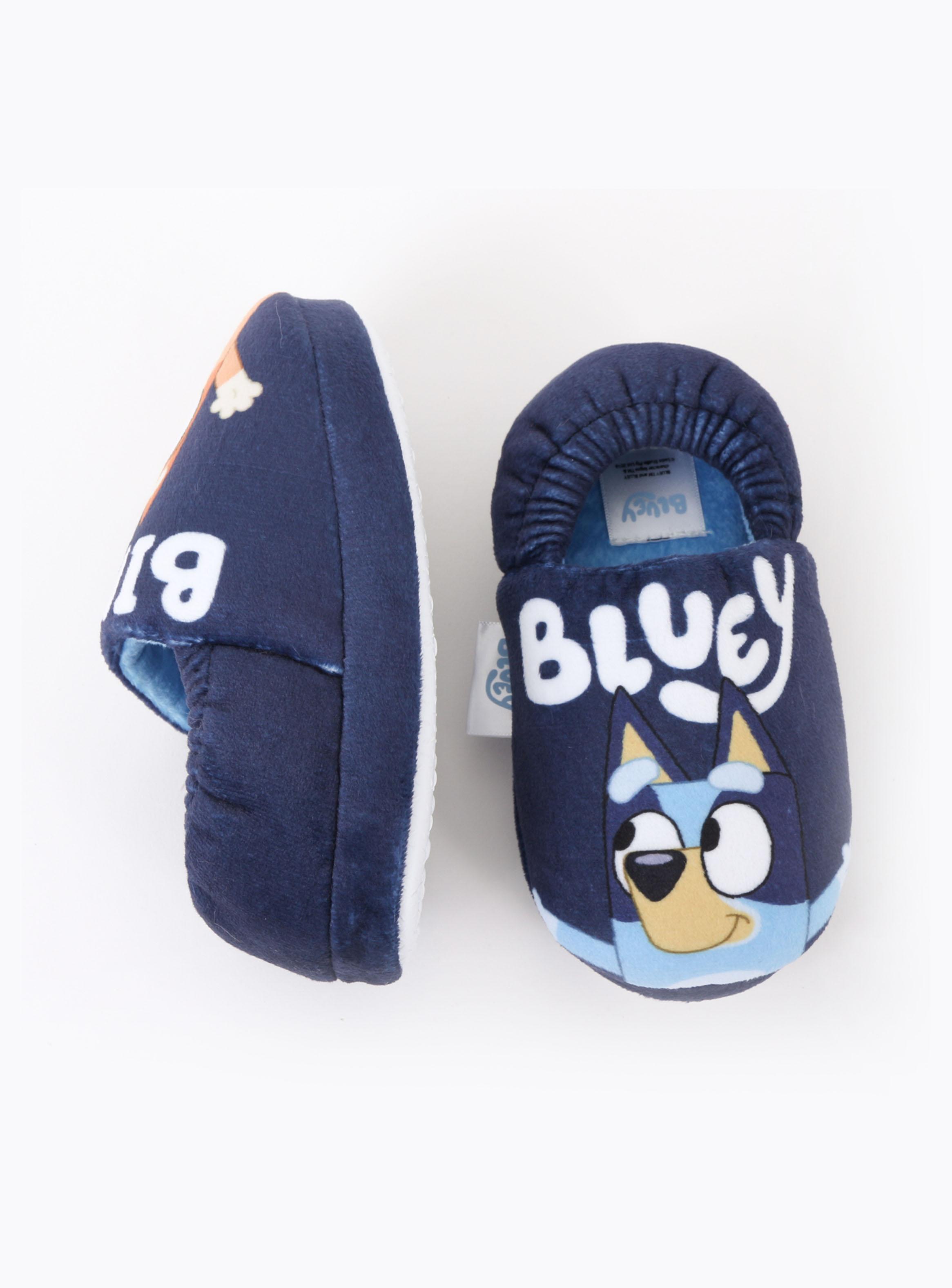 Pantufla Toddlero Bluey Azul-2