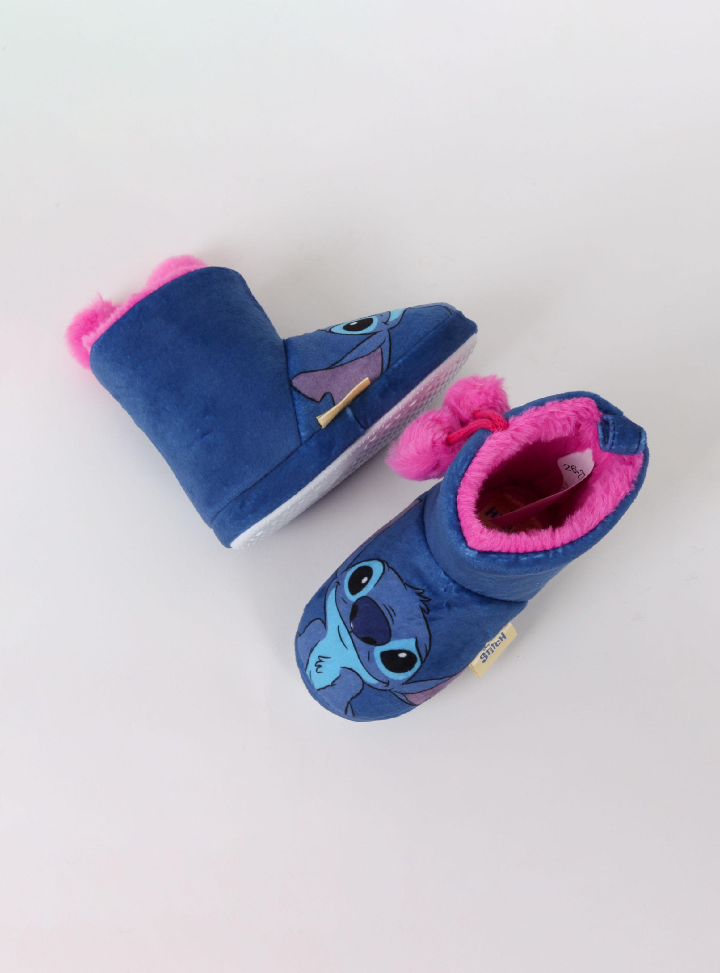 Pantufla Bota Niña Pompom Stitch-3