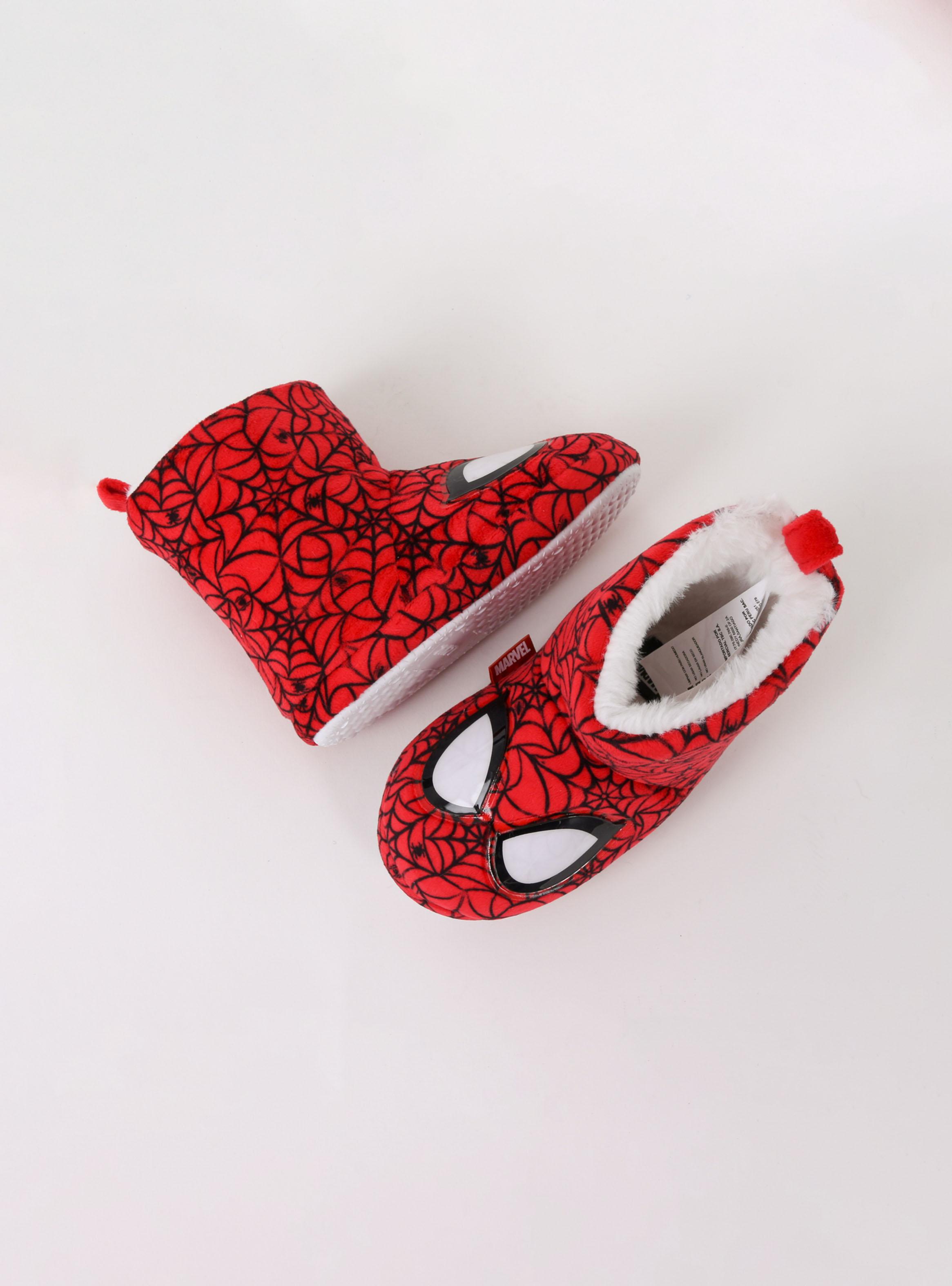 Pantufla Bota Niño Ojos Hombre Araña Marvel-3