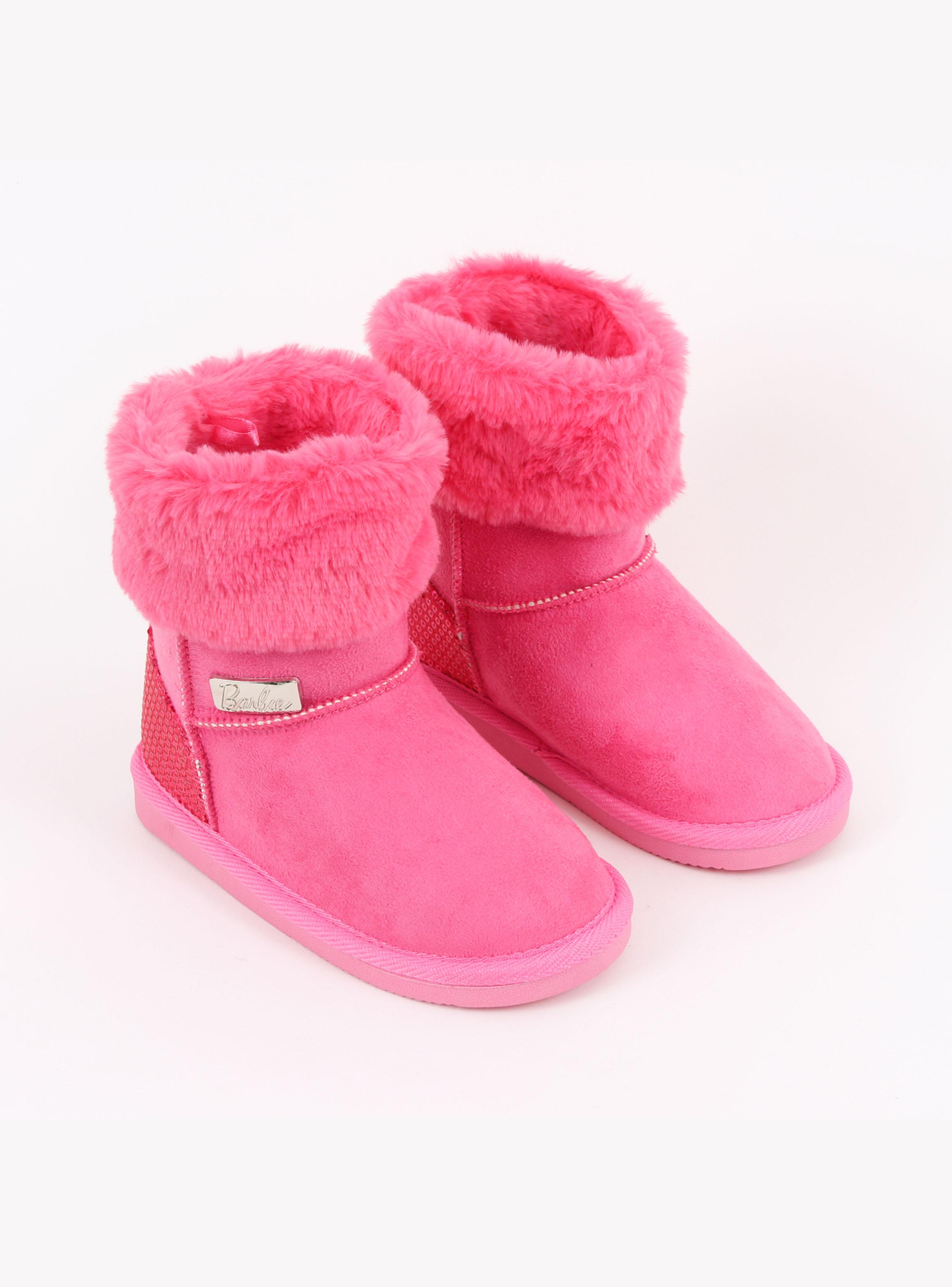 Bota Pink Lentejuela con Chiporro Barbie Niña-1