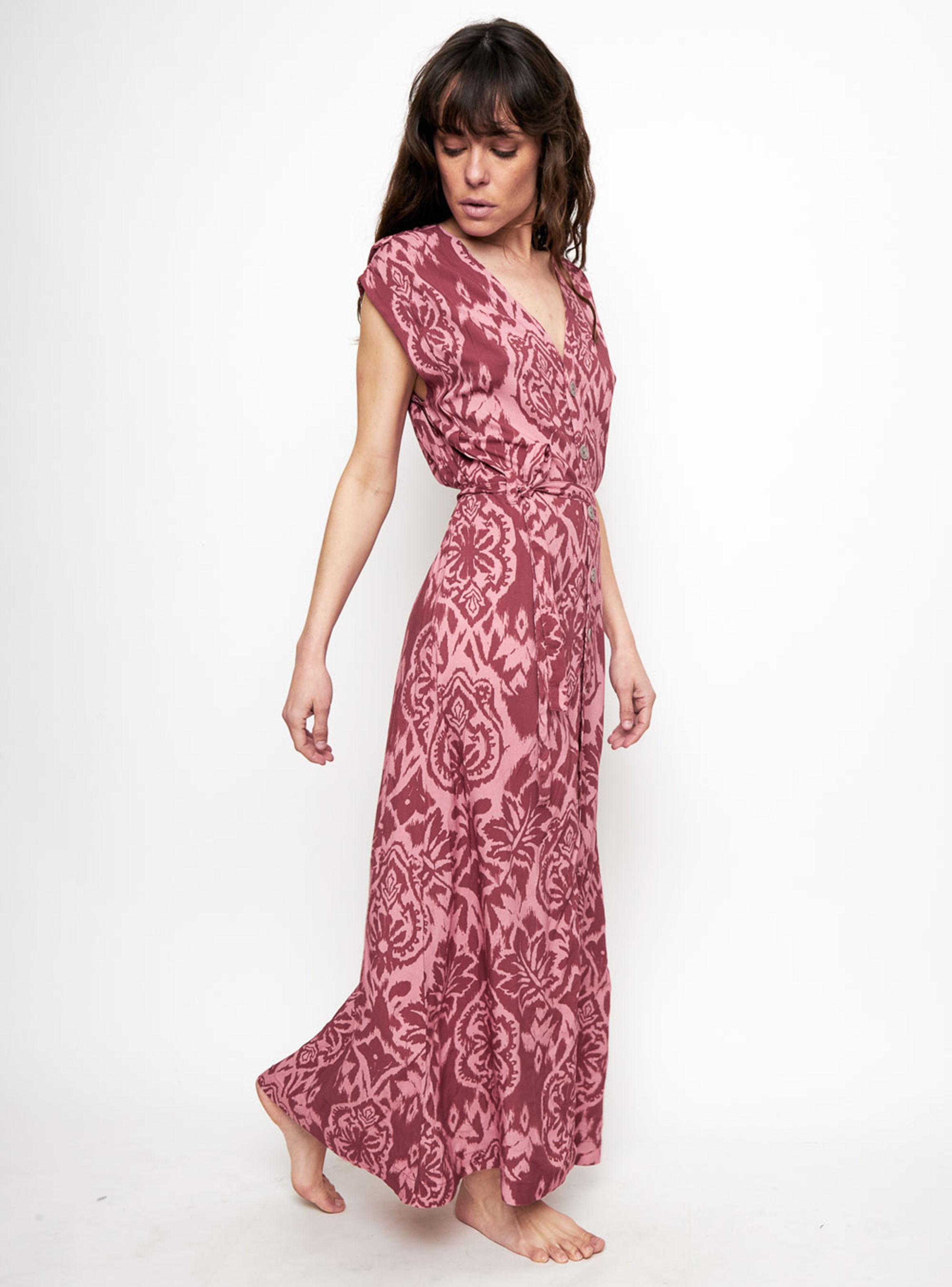 Vestido Dixy Print Rosa-2